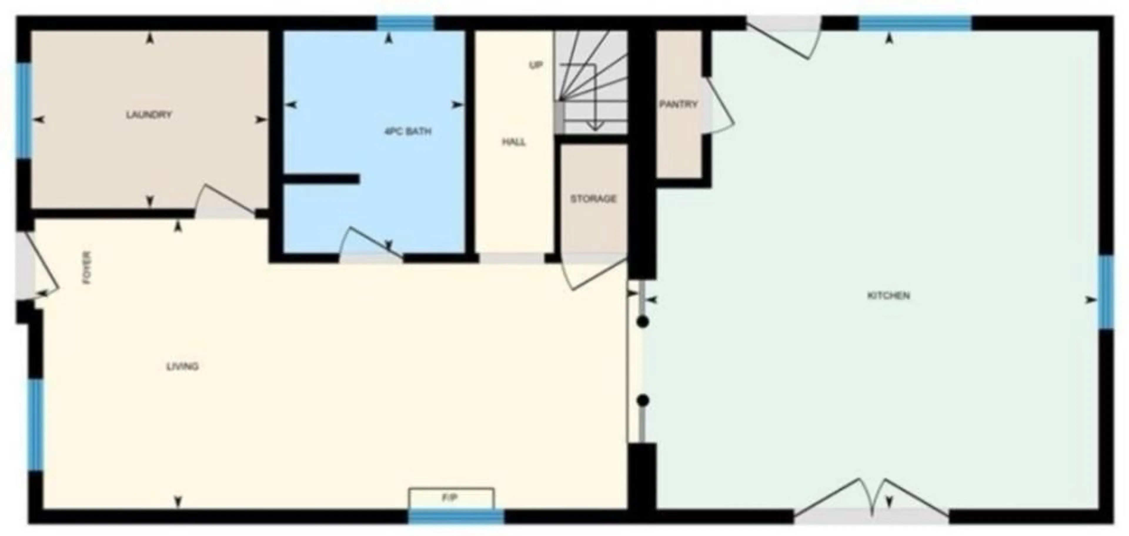 Floor plan for 48 GERNISH St, Alexandria Ontario K0C 1A0