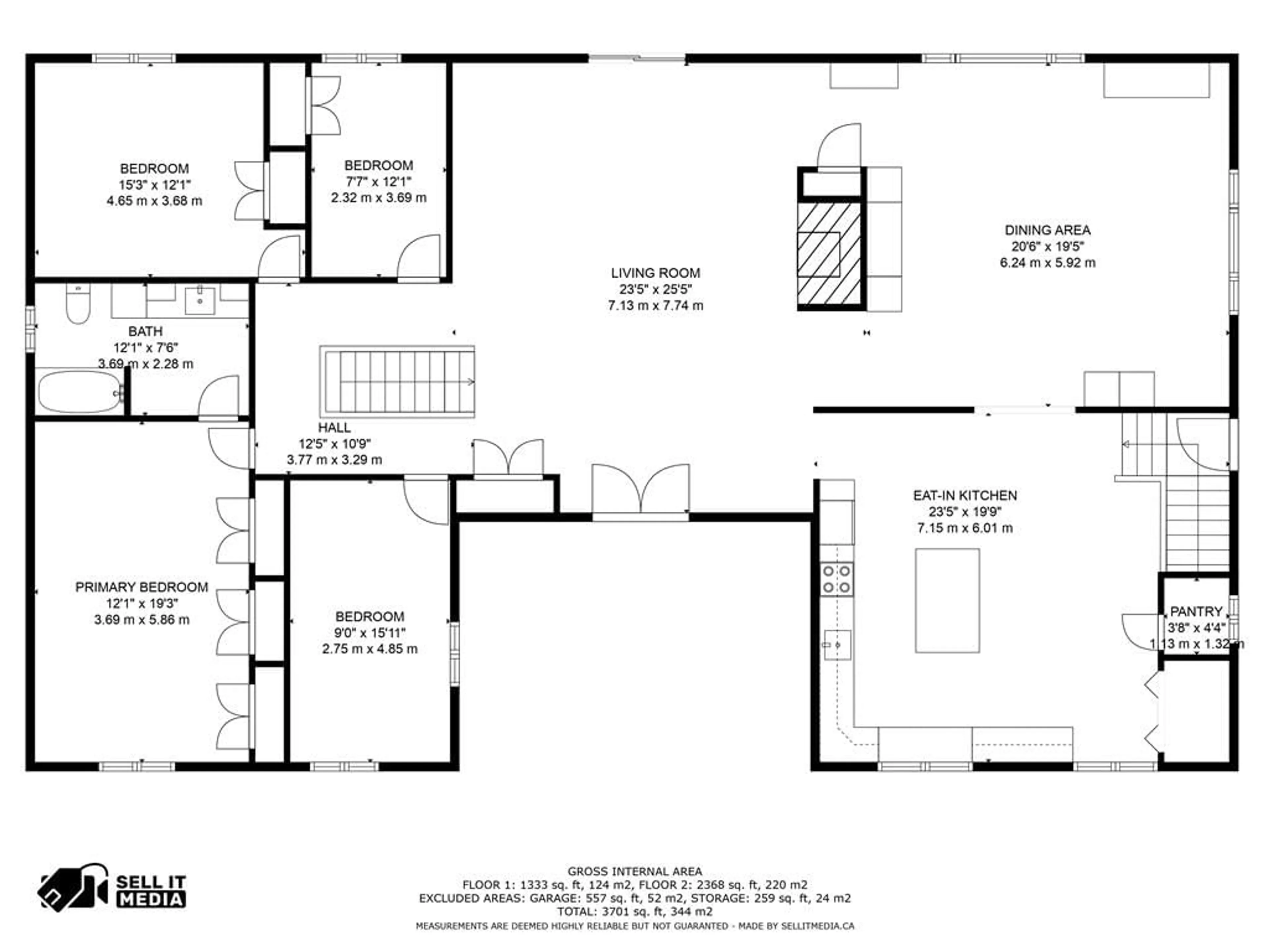 Floor plan for 904 THERESE St, Hawkesbury Ontario K6A 3A3