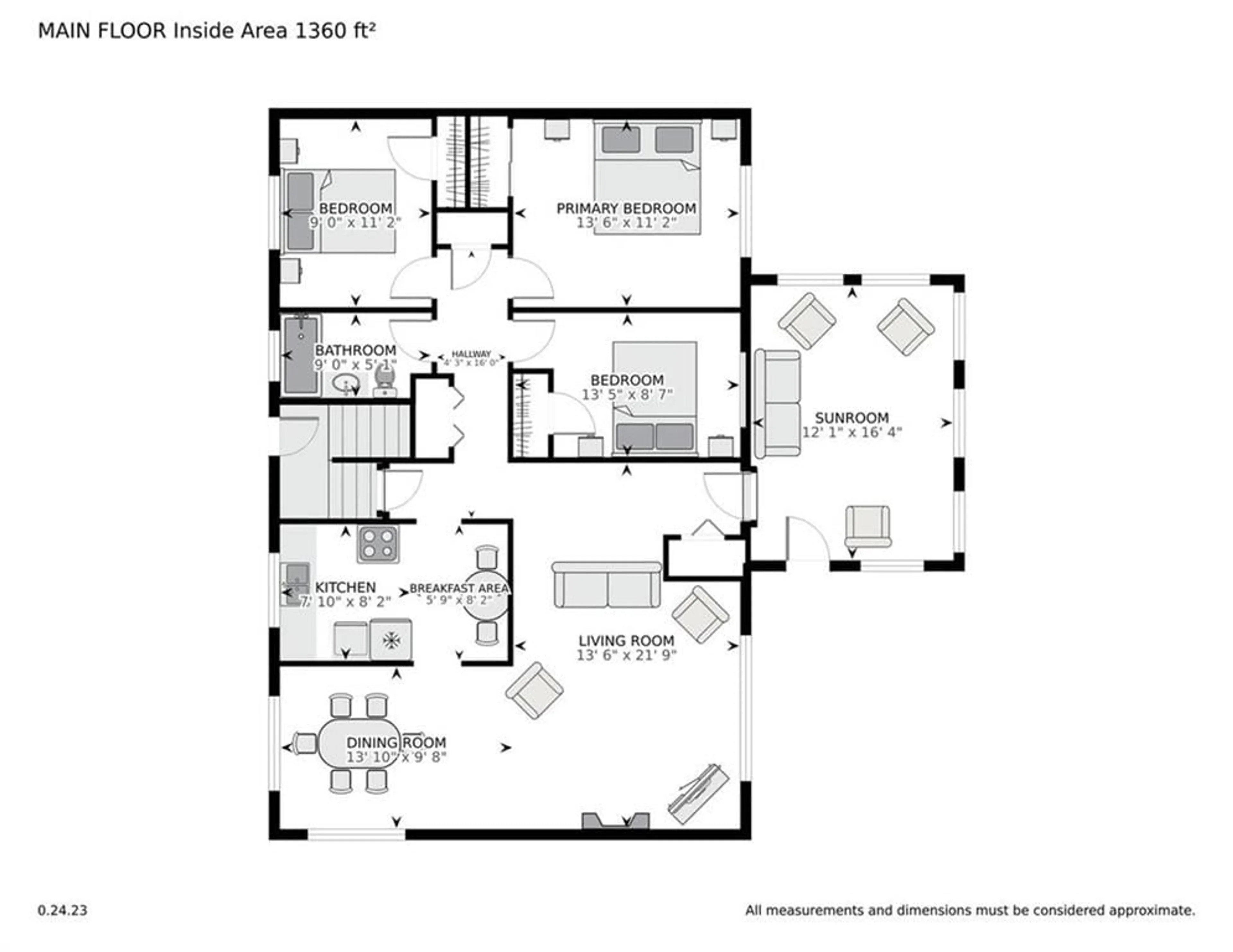 Floor plan for 1 STEWART Dr, Augusta Ontario K0E 1T0
