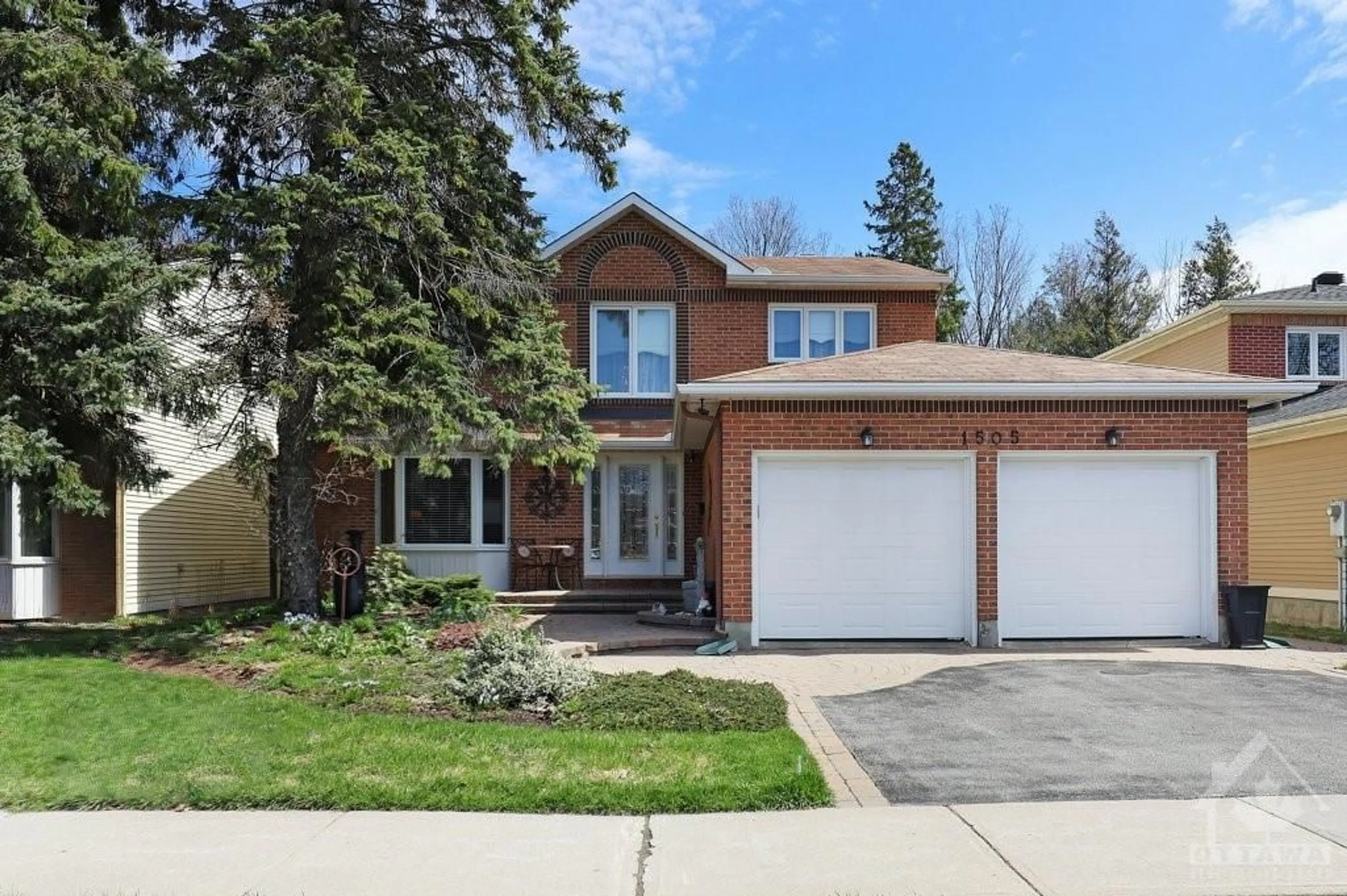 Home with brick exterior material for 1505 FOREST VALLEY Dr, Ottawa Ontario K1C 5R5
