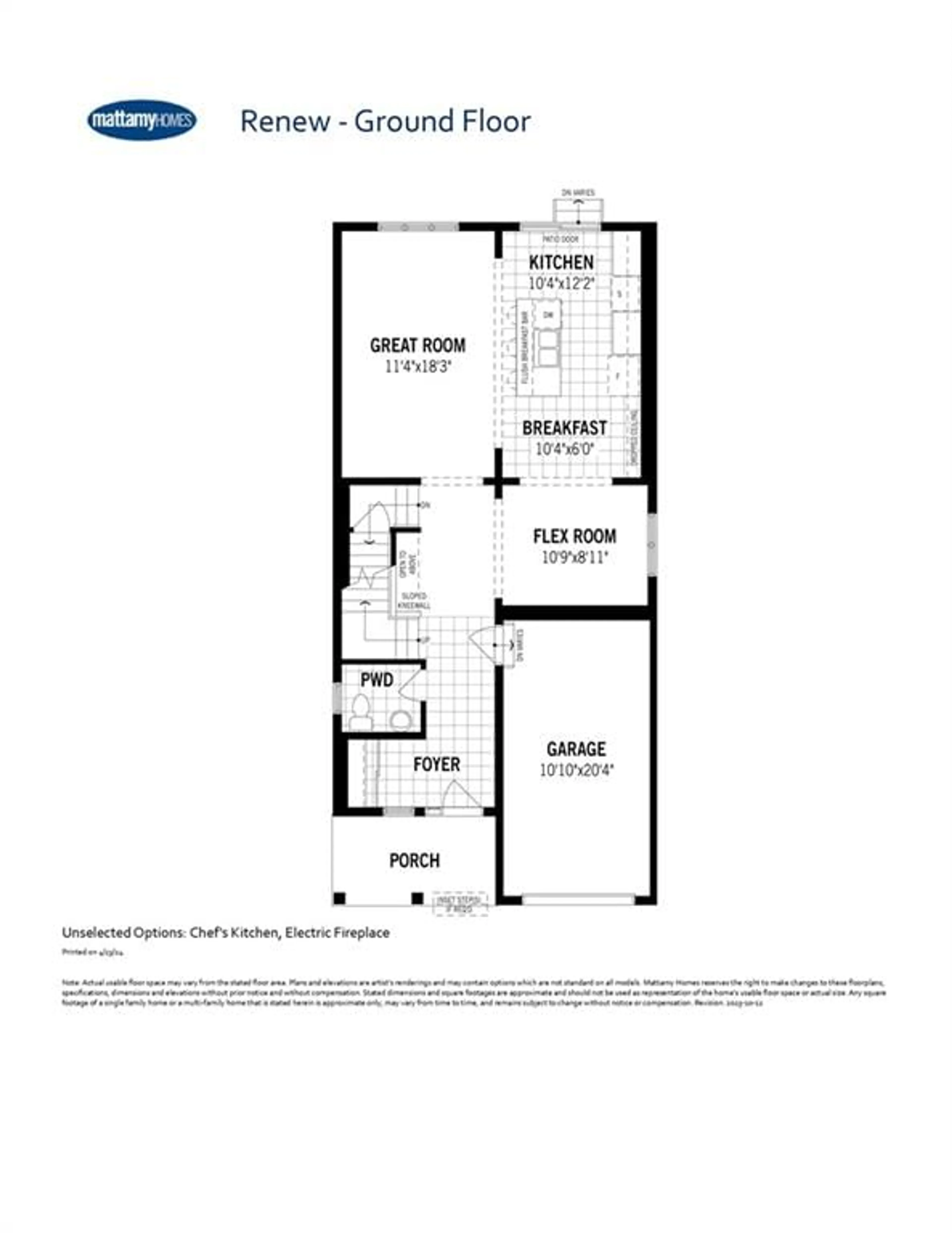Floor plan for 468 BRIGATINE Ave, Ottawa Ontario K2S 0P9
