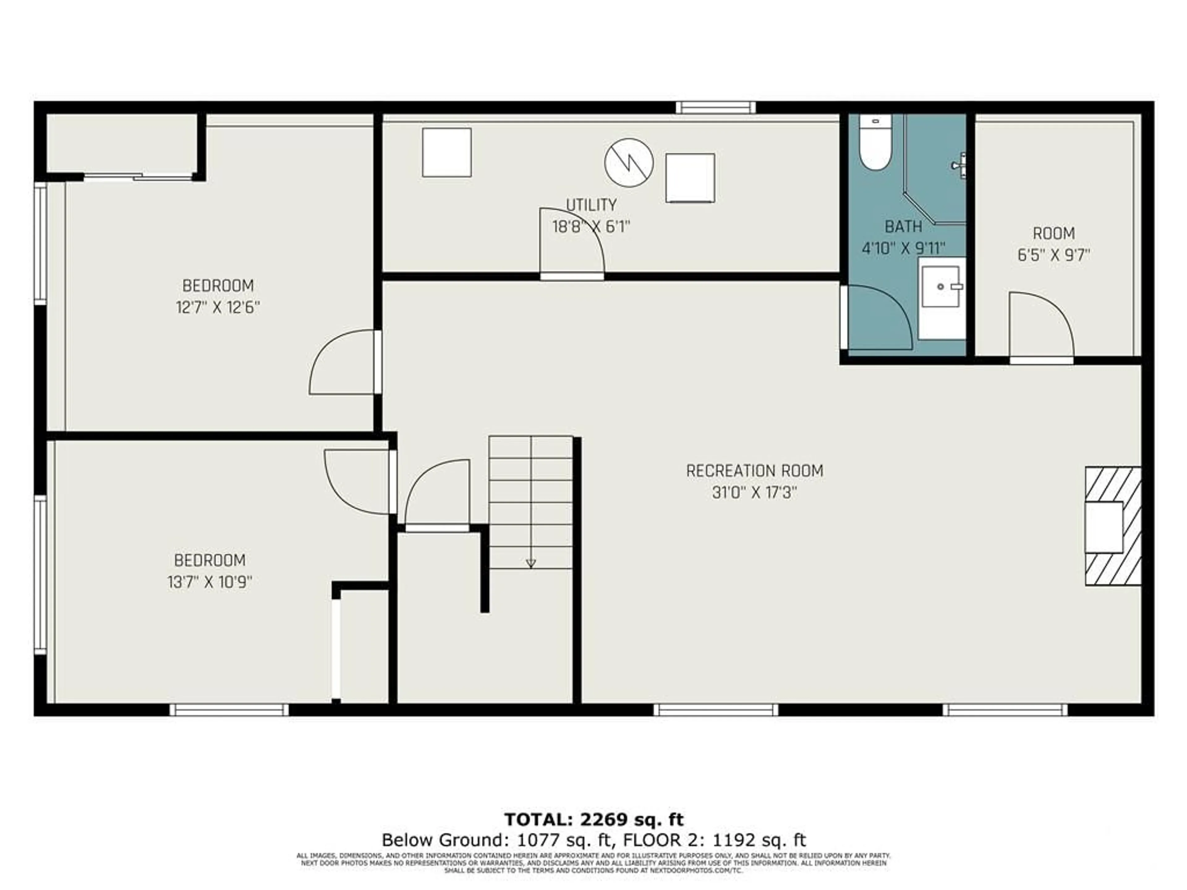 Floor plan for 13 PEARL St, Smiths Falls Ontario K7A 5G2