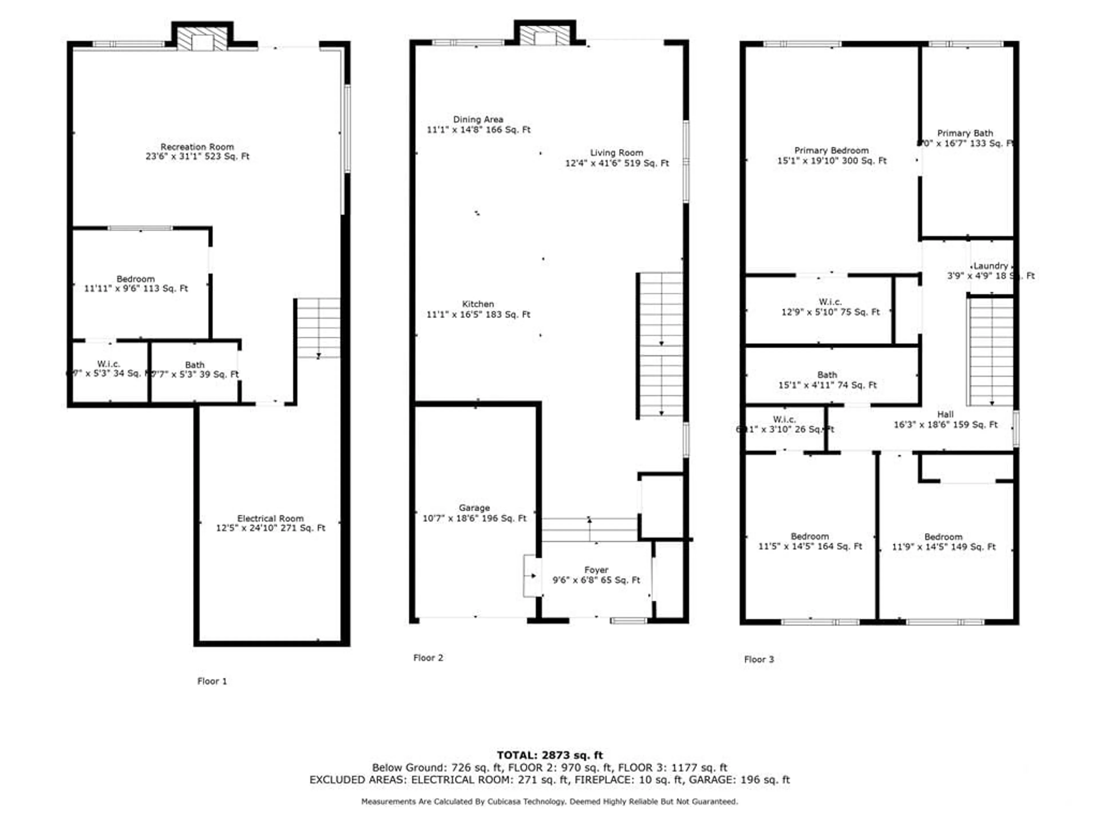 Floor plan for 2187 DESCHENES St, Ottawa Ontario K2B 6N2