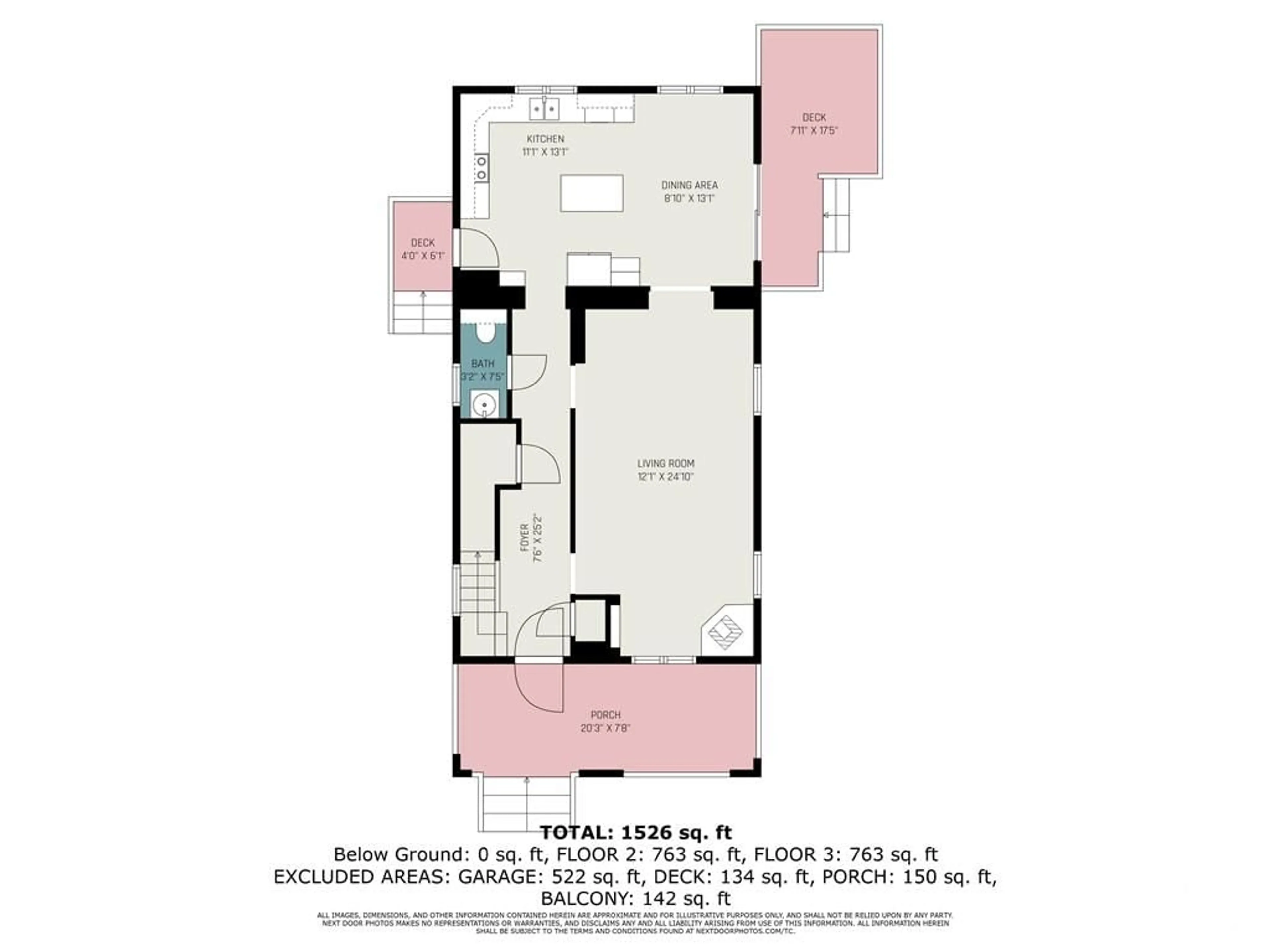 Floor plan for 4 STRATHCONA St, Smiths Falls Ontario K7A 1V5
