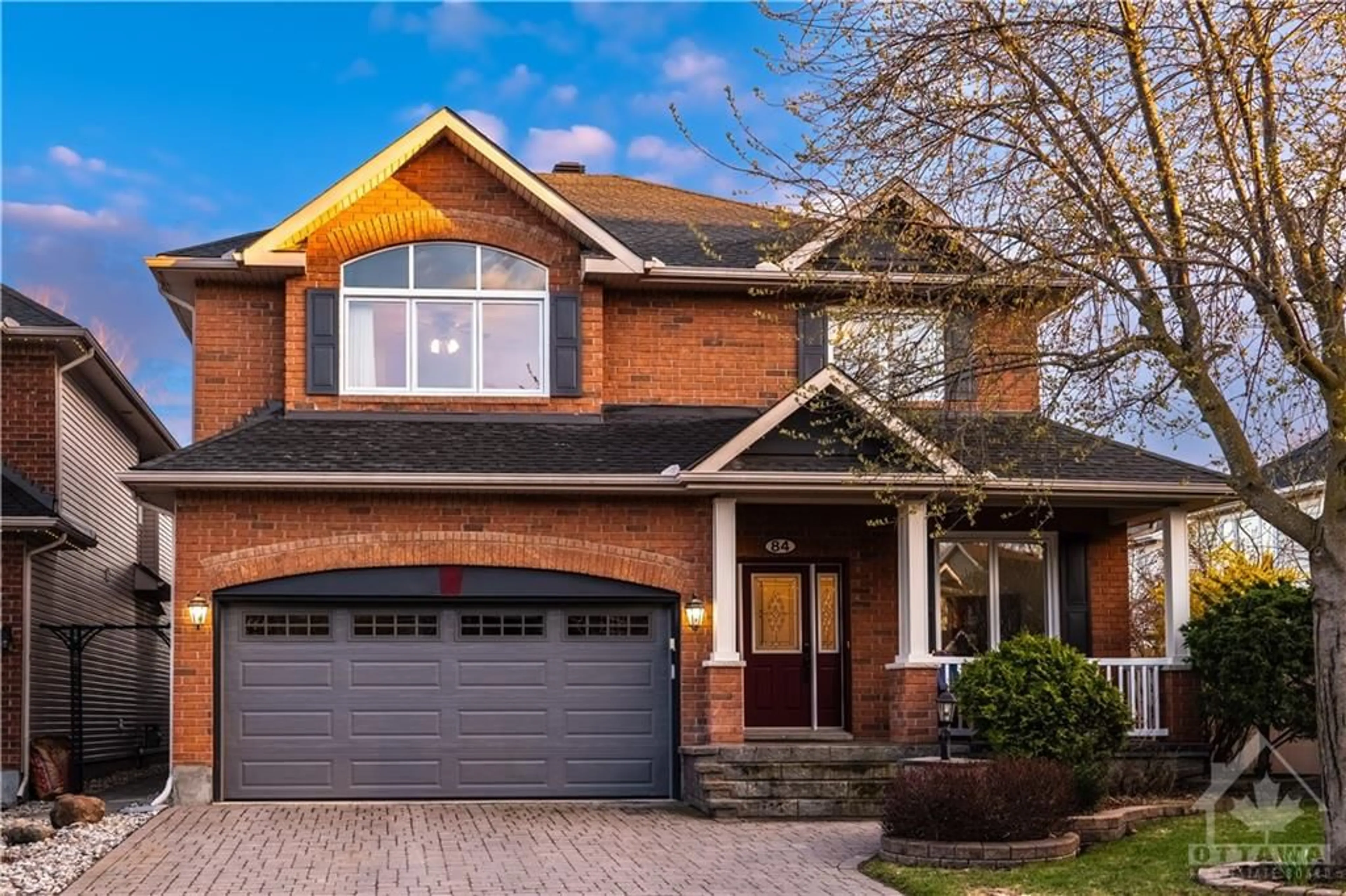 Home with brick exterior material for 84 BARONESS Dr, Ottawa Ontario K2G 6S2