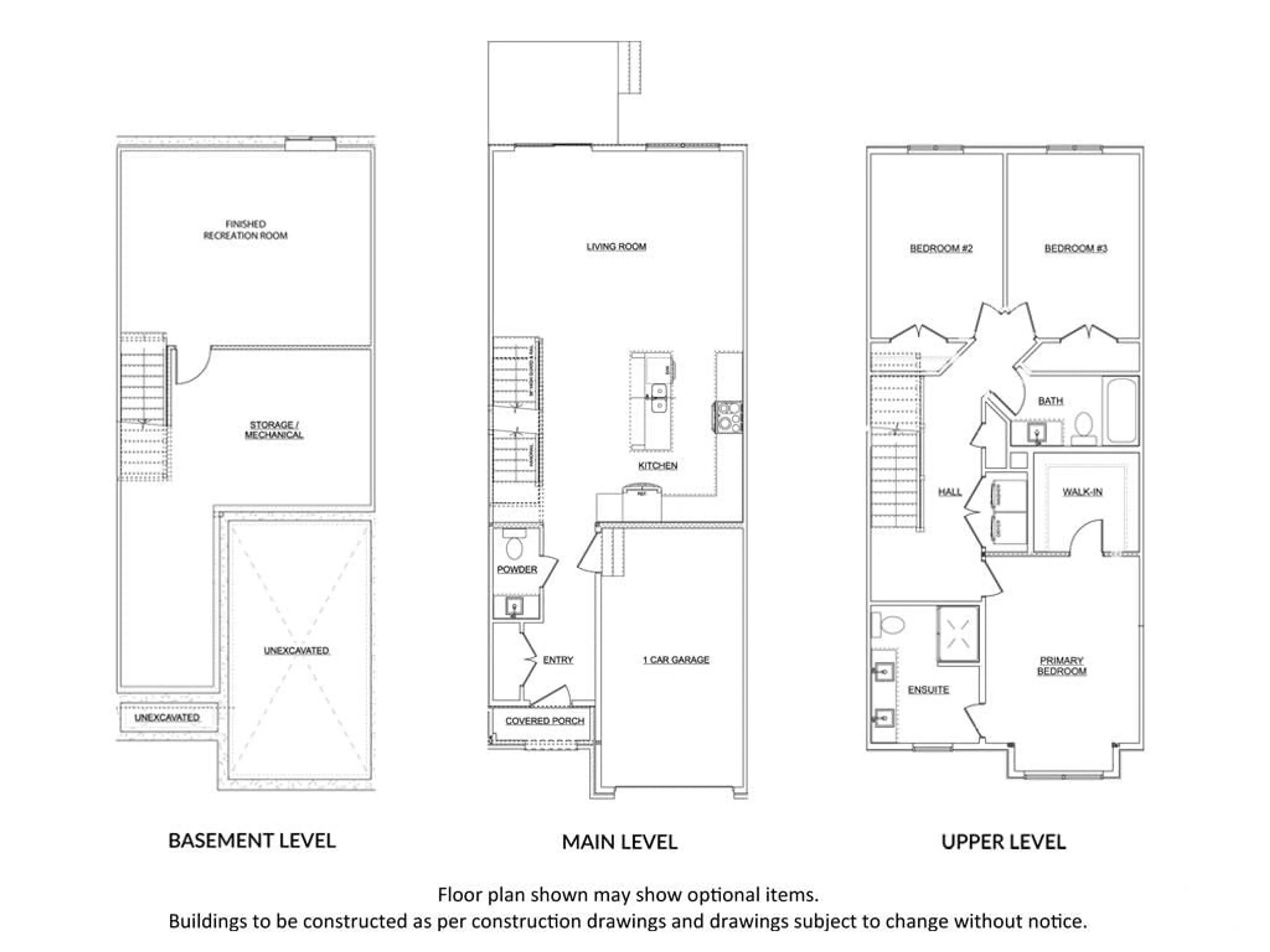 Floor plan for 106 STREET THREE Pvt, Ottawa Ontario K0A 1L0