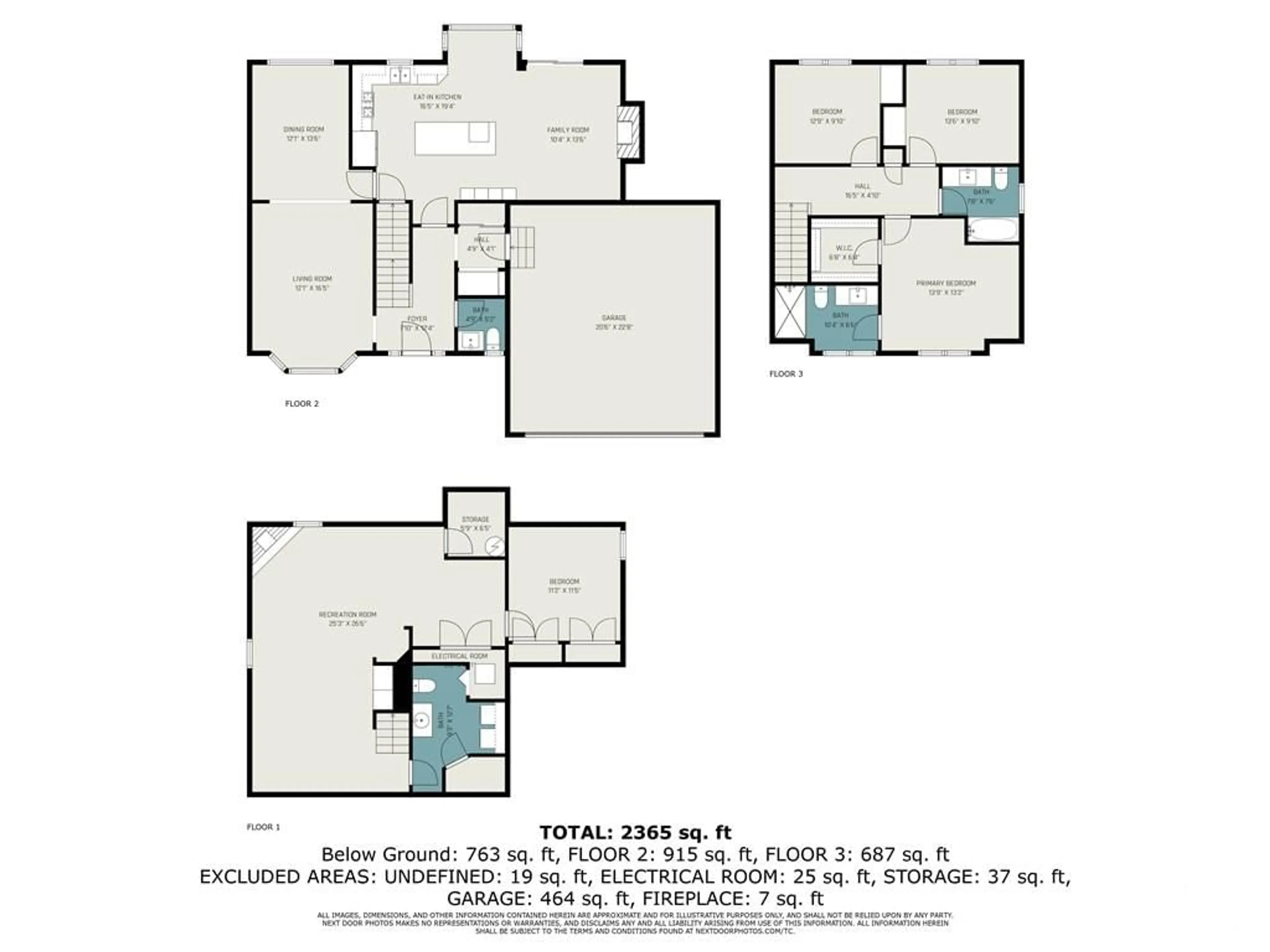 Floor plan for 116 TWEED Cres, Russell Ontario K4R 1A5