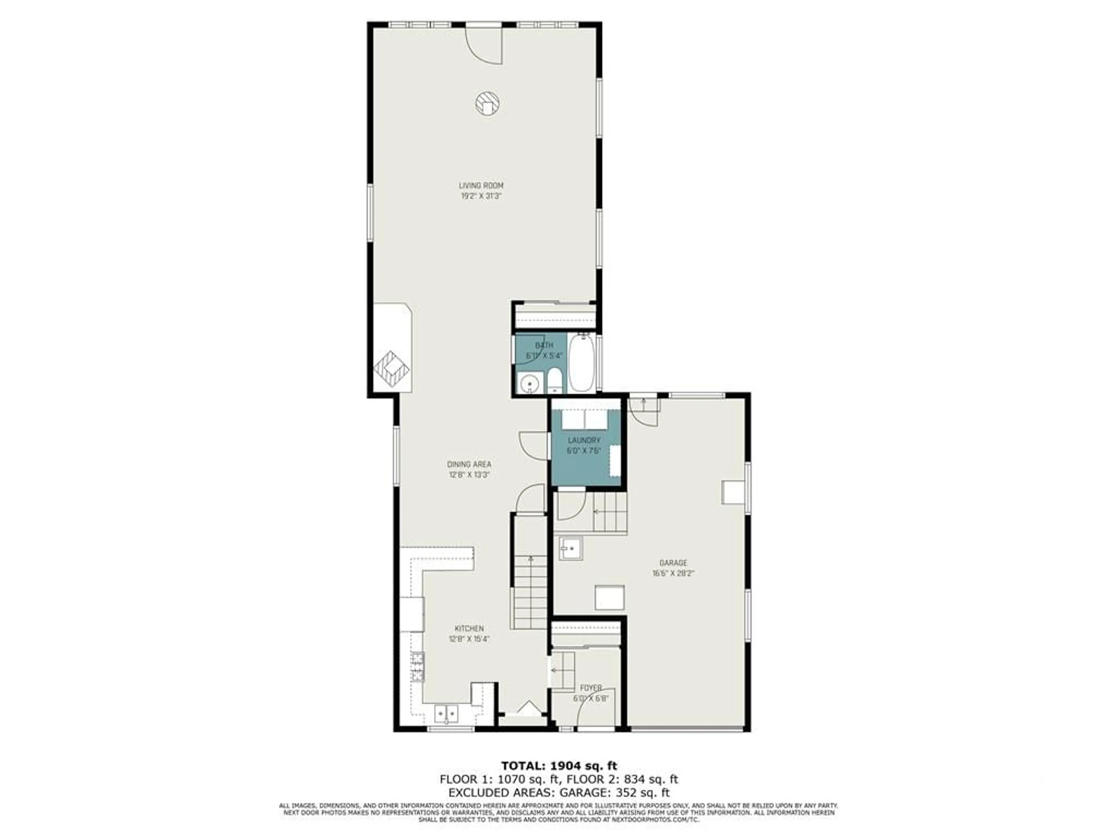 Floor plan for 104 ALLBIRCH Rd, Ottawa Ontario K0A 3M0