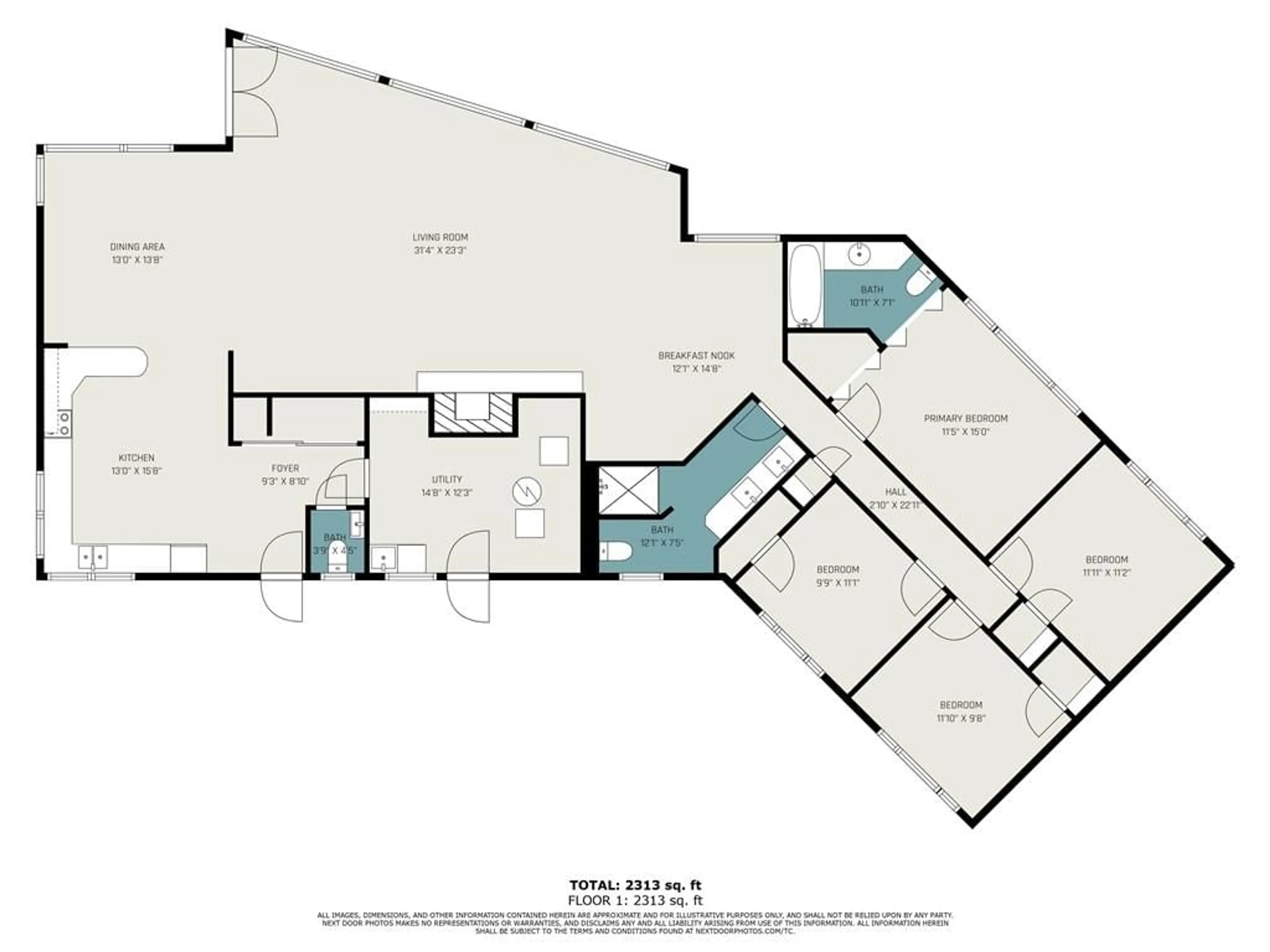 Floor plan for 20576 OLD MONTREAL Rd, South Lancaster Ontario K0C 2C0