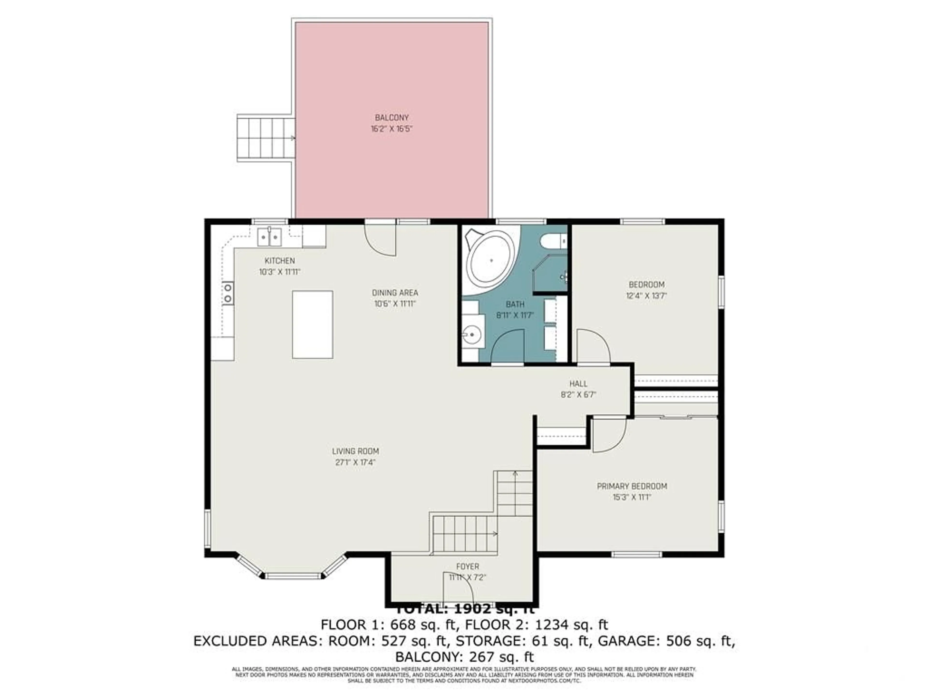 Floor plan for 1196 800 EAST Rte, St Albert Ontario K0A 3C0