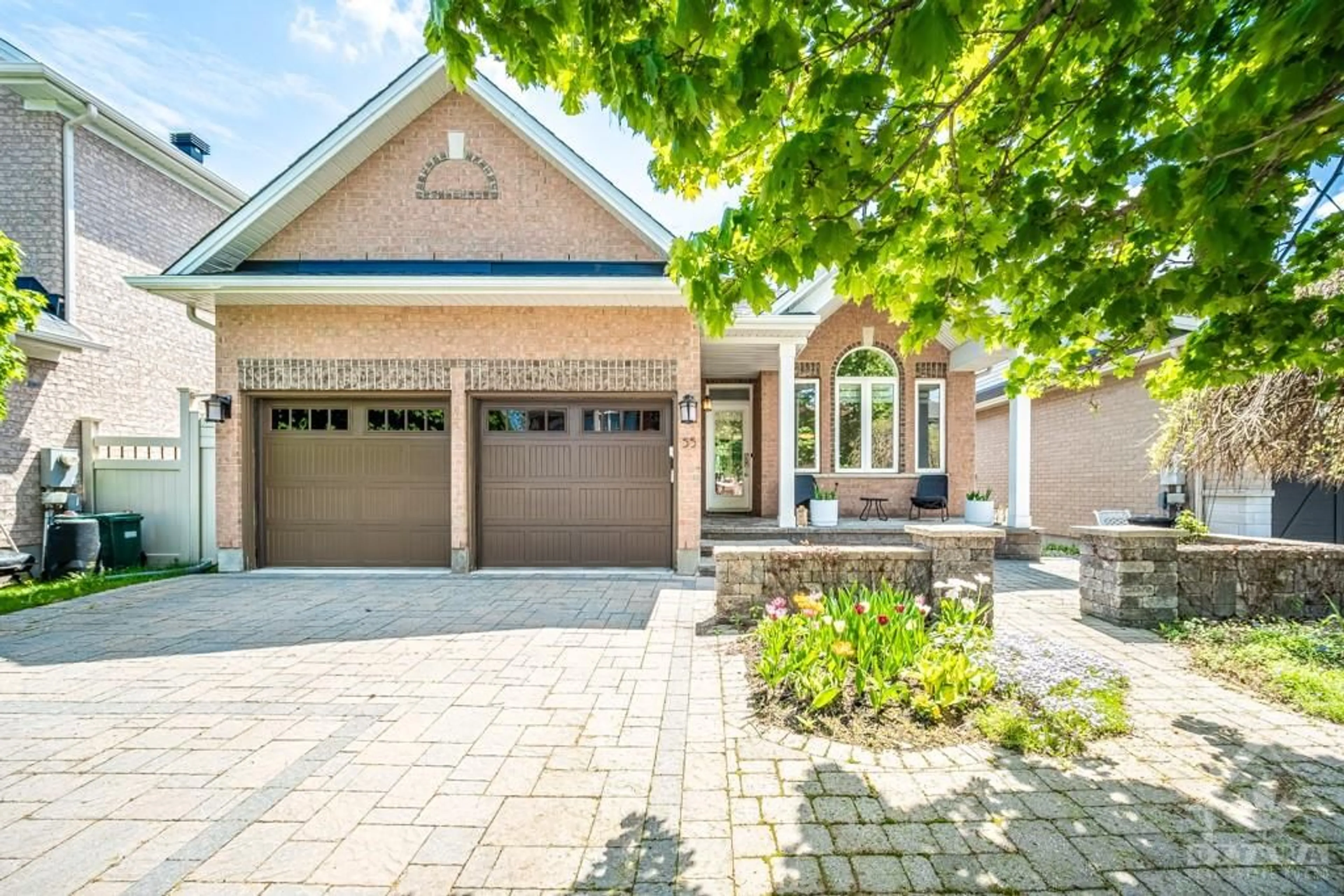 Home with brick exterior material for 55 GRENWICH Cir, Ottawa Ontario K2C 4G1