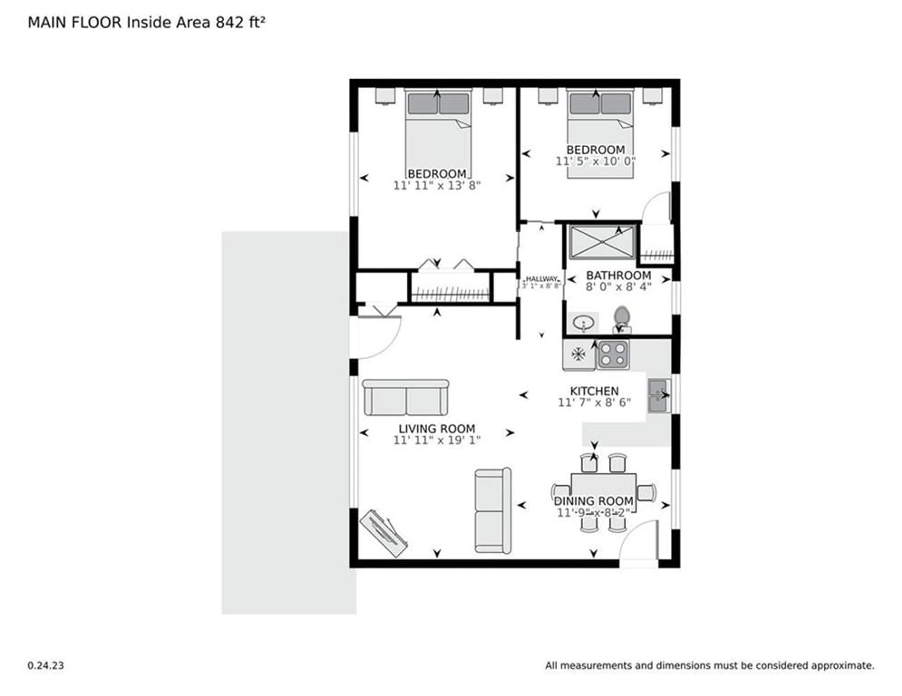 Floor plan for 904 JIBWAY Lane, Lansdowne Ontario K0E 1L0