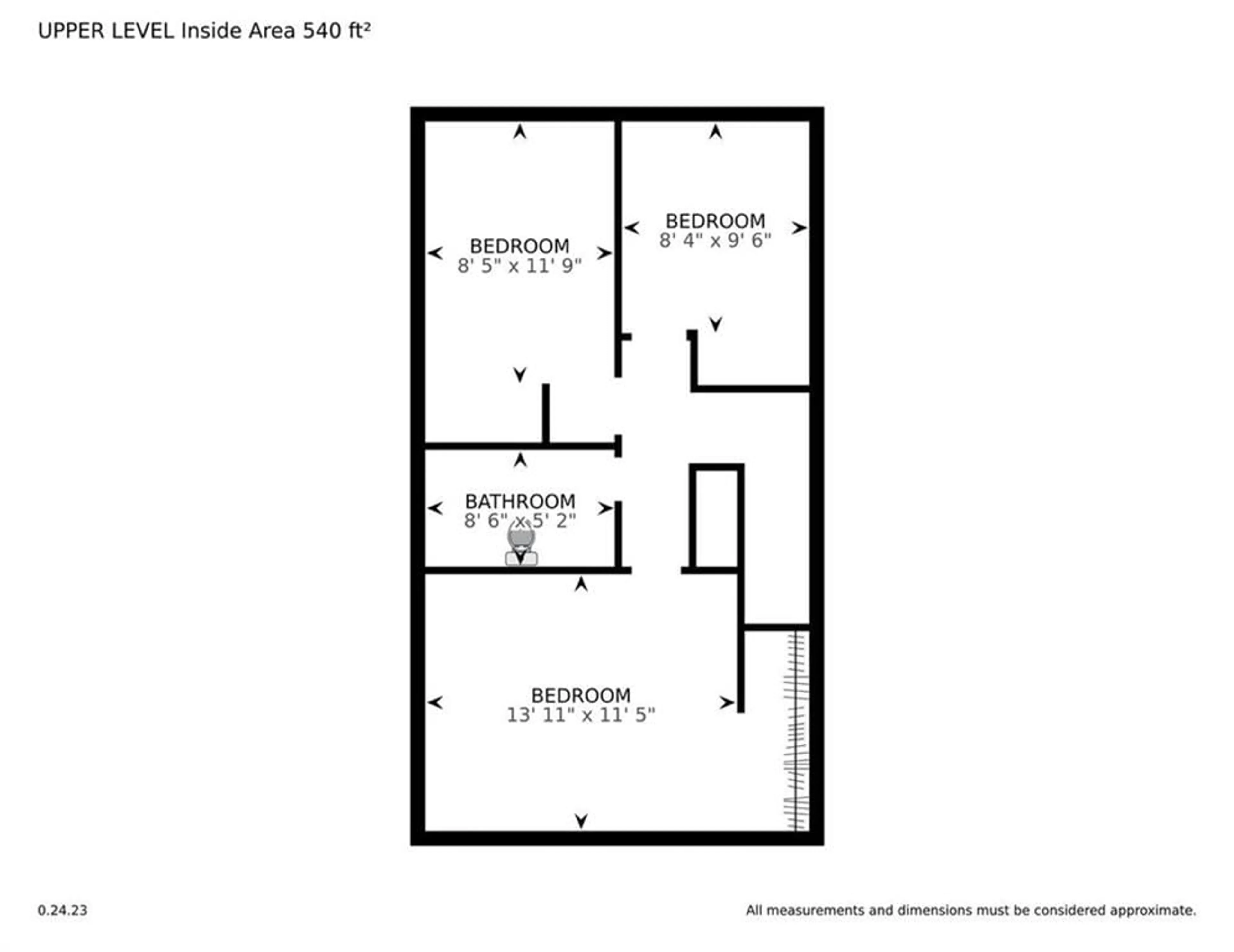 Floor plan for 1211 MILLWOOD Ave #76, Brockville Ontario K6V 6J4