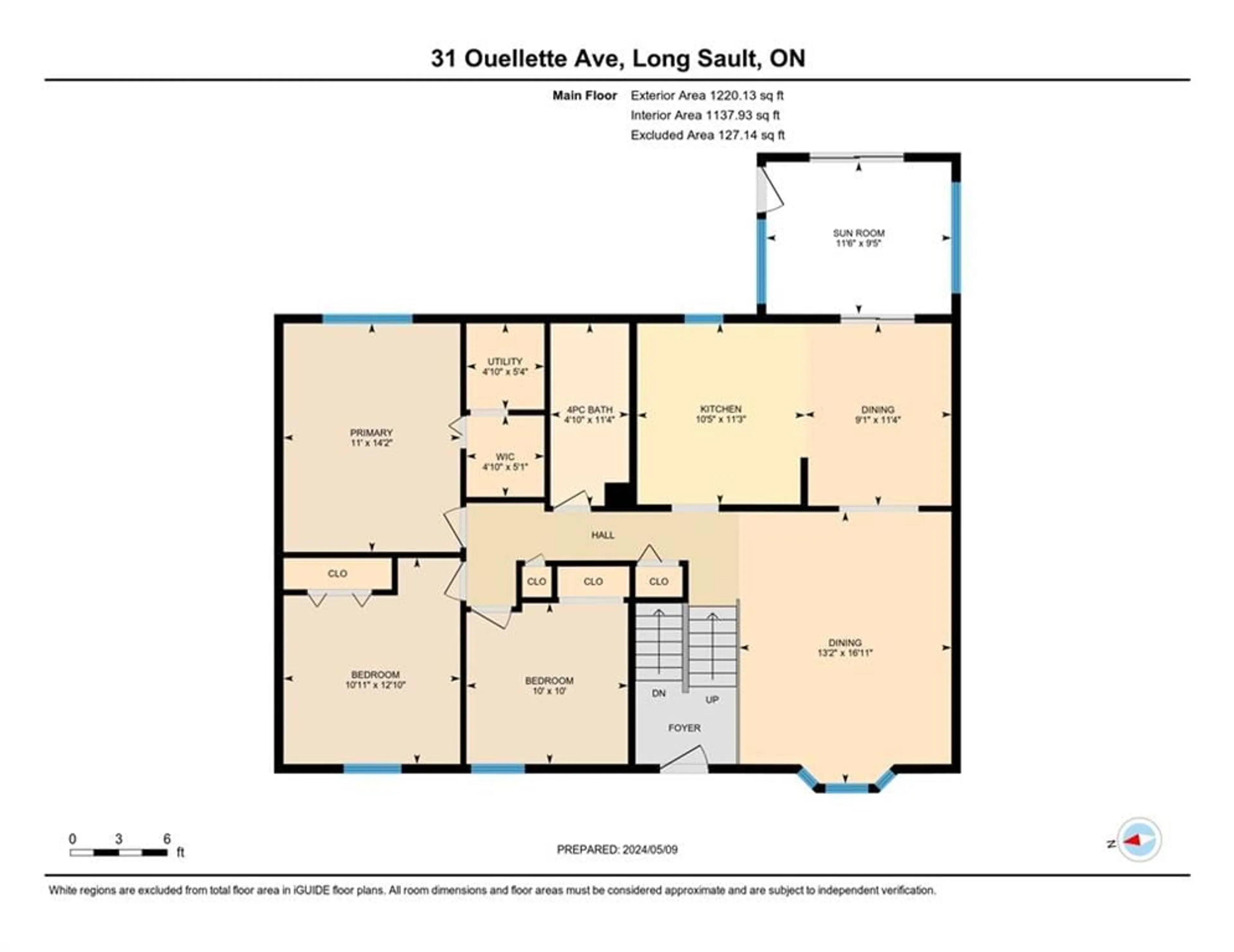 Floor plan for 31 OUELLETTE Ave, Long Sault Ontario K0C 1P0