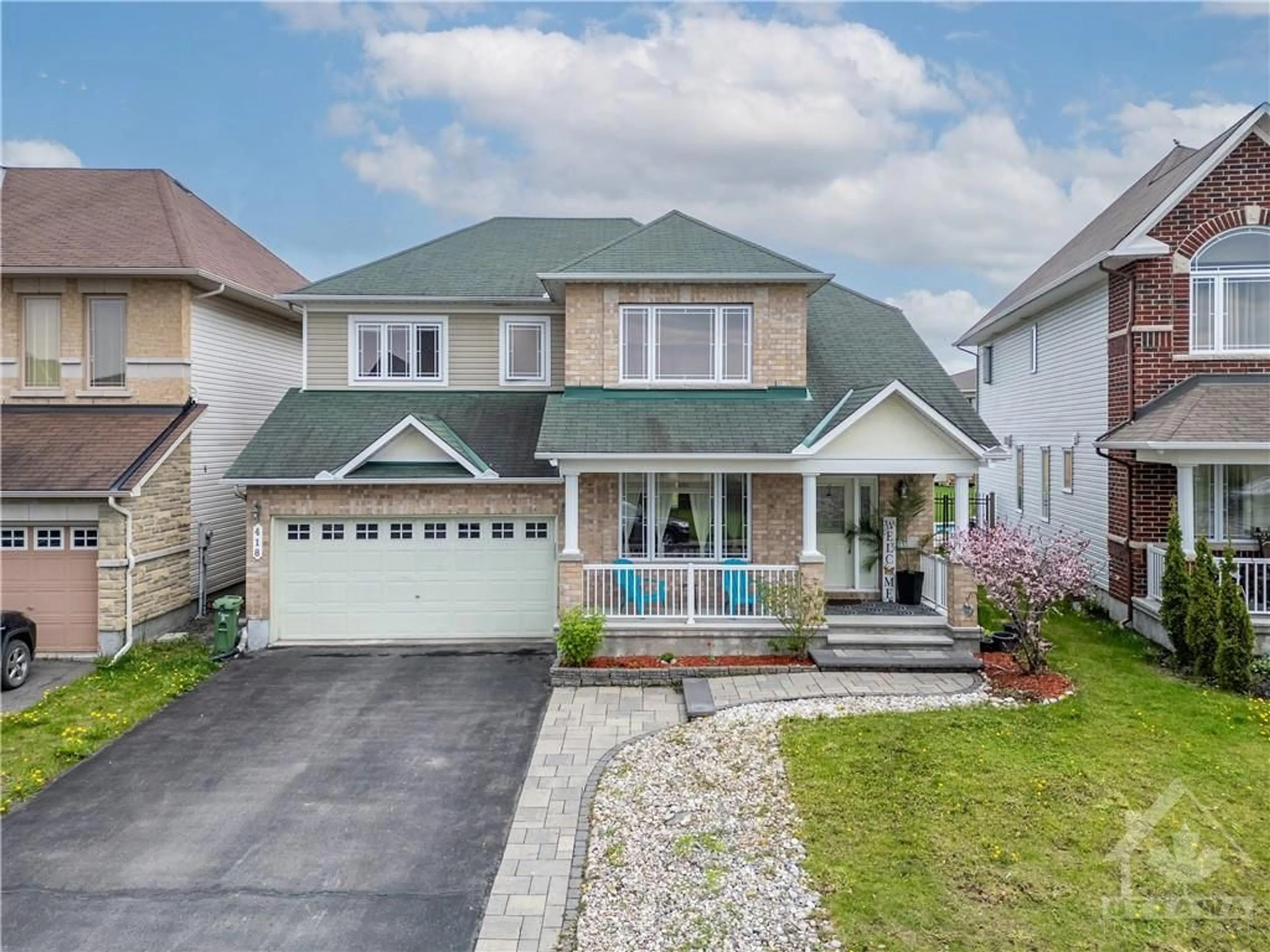 Frontside or backside of a home for 418 FAIRLAKES Way, Ottawa Ontario K4A 0L2