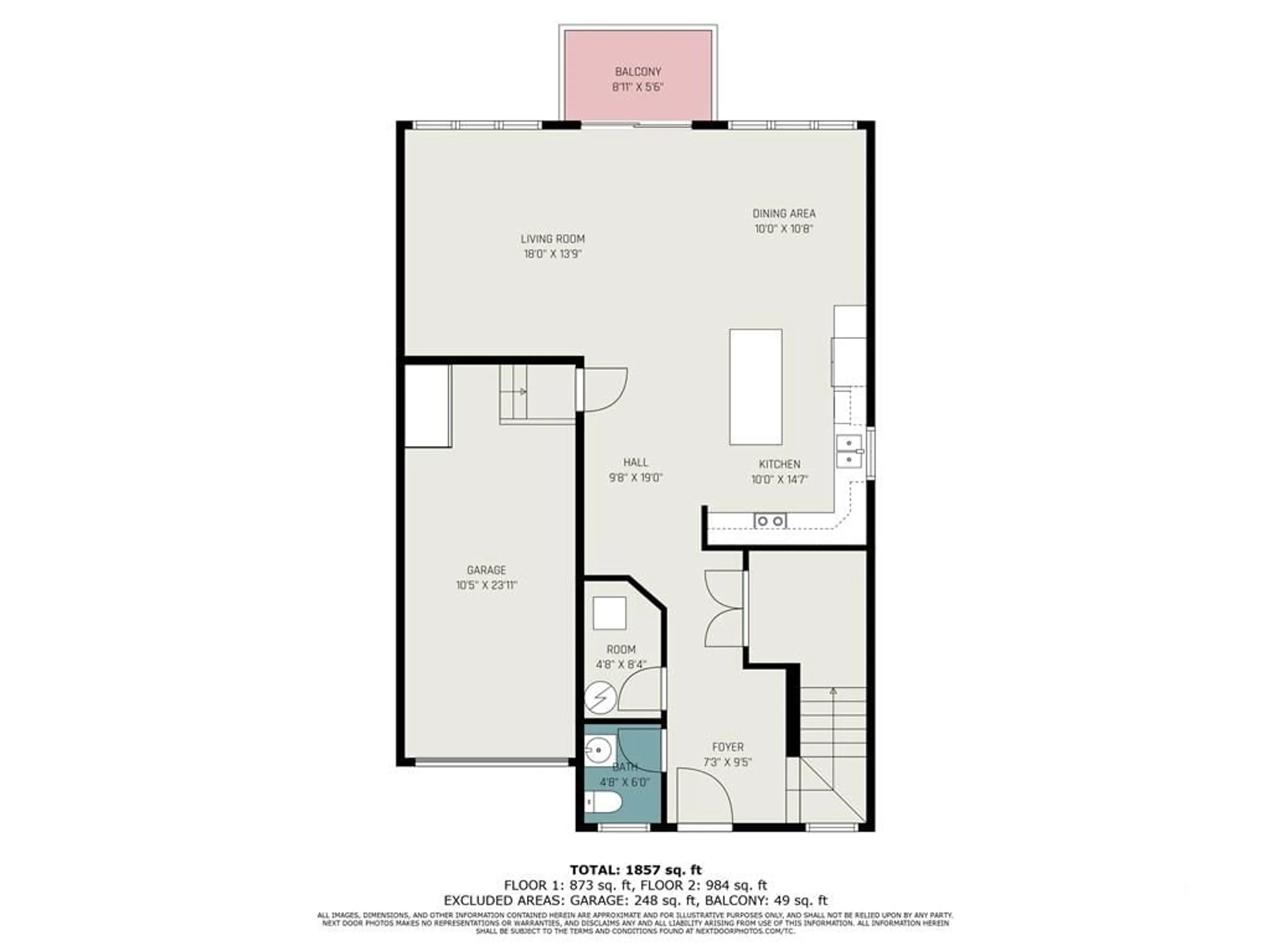 Floor plan for 1174 SOUTH RUSSELL Rd, Russell Ontario K4R 1E5