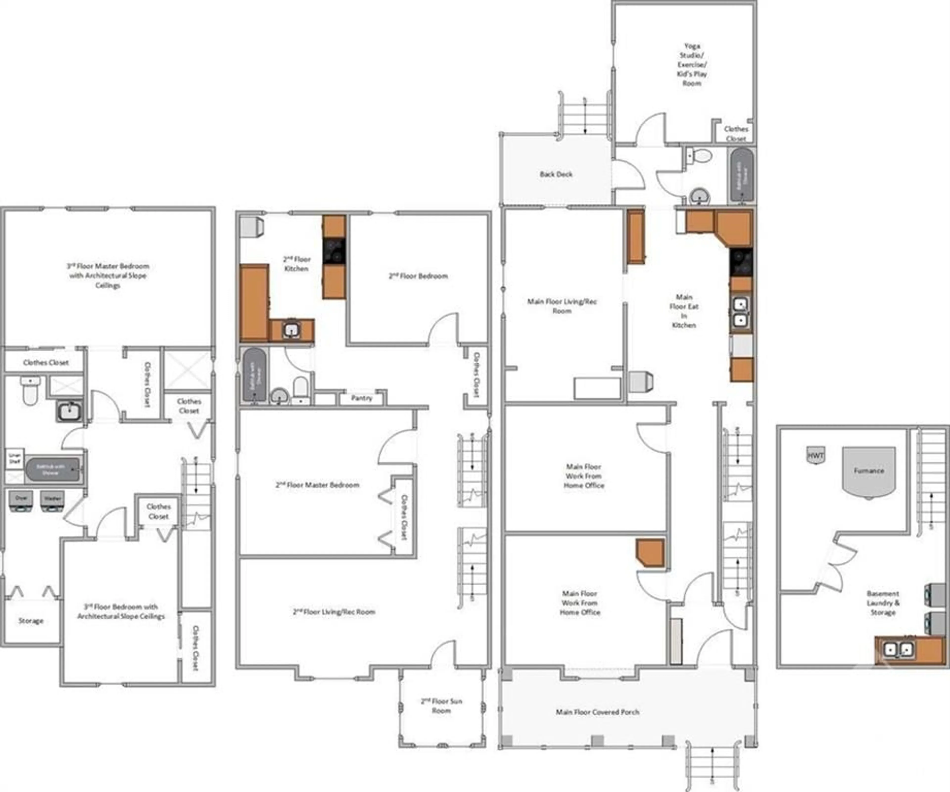 Floor plan for 634 MACLAREN St, Ottawa Ontario K1R 5L2