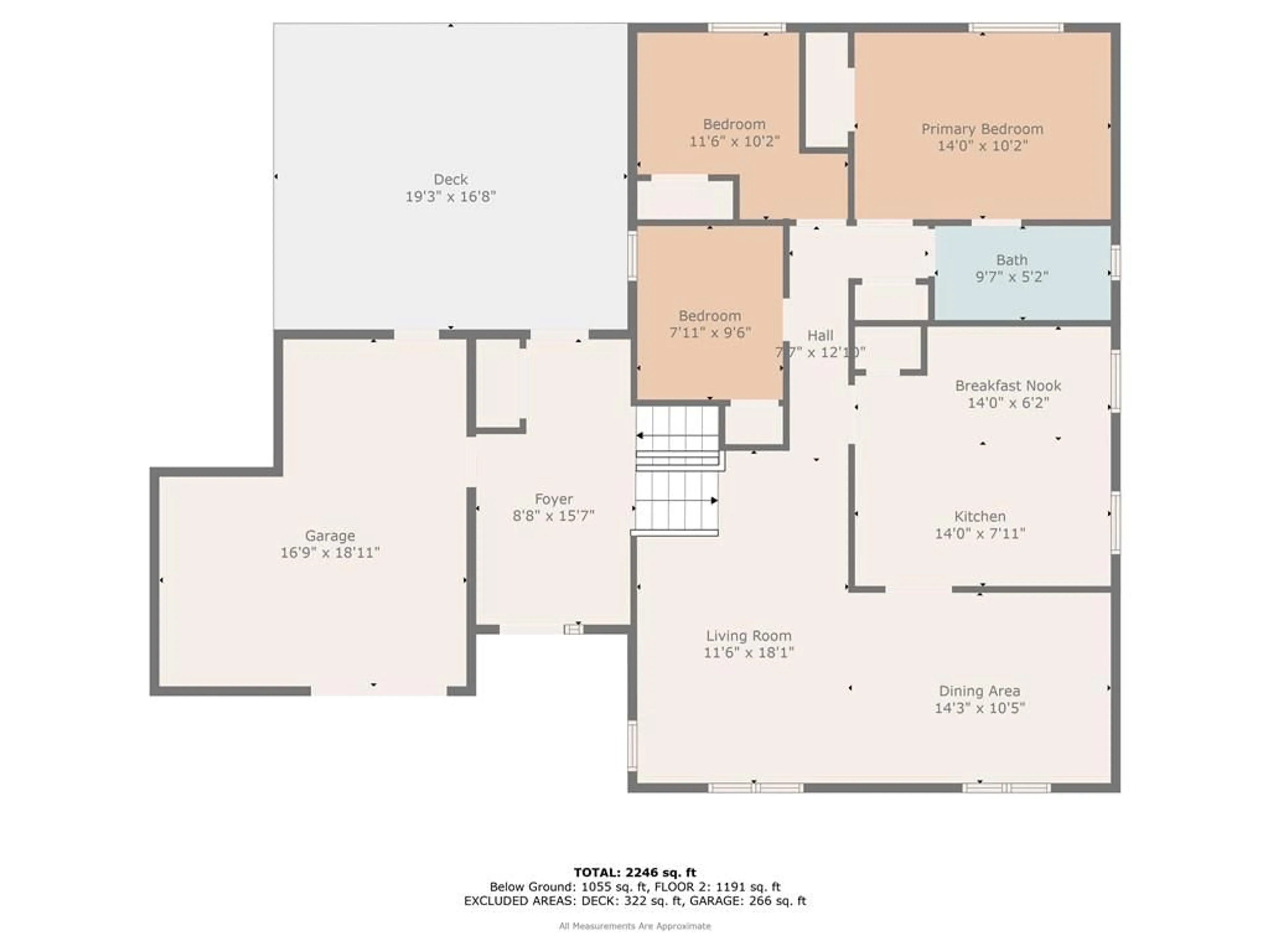 Floor plan for 36 CAMBRIDGE Cres, Brockville Ontario K6V 6L8