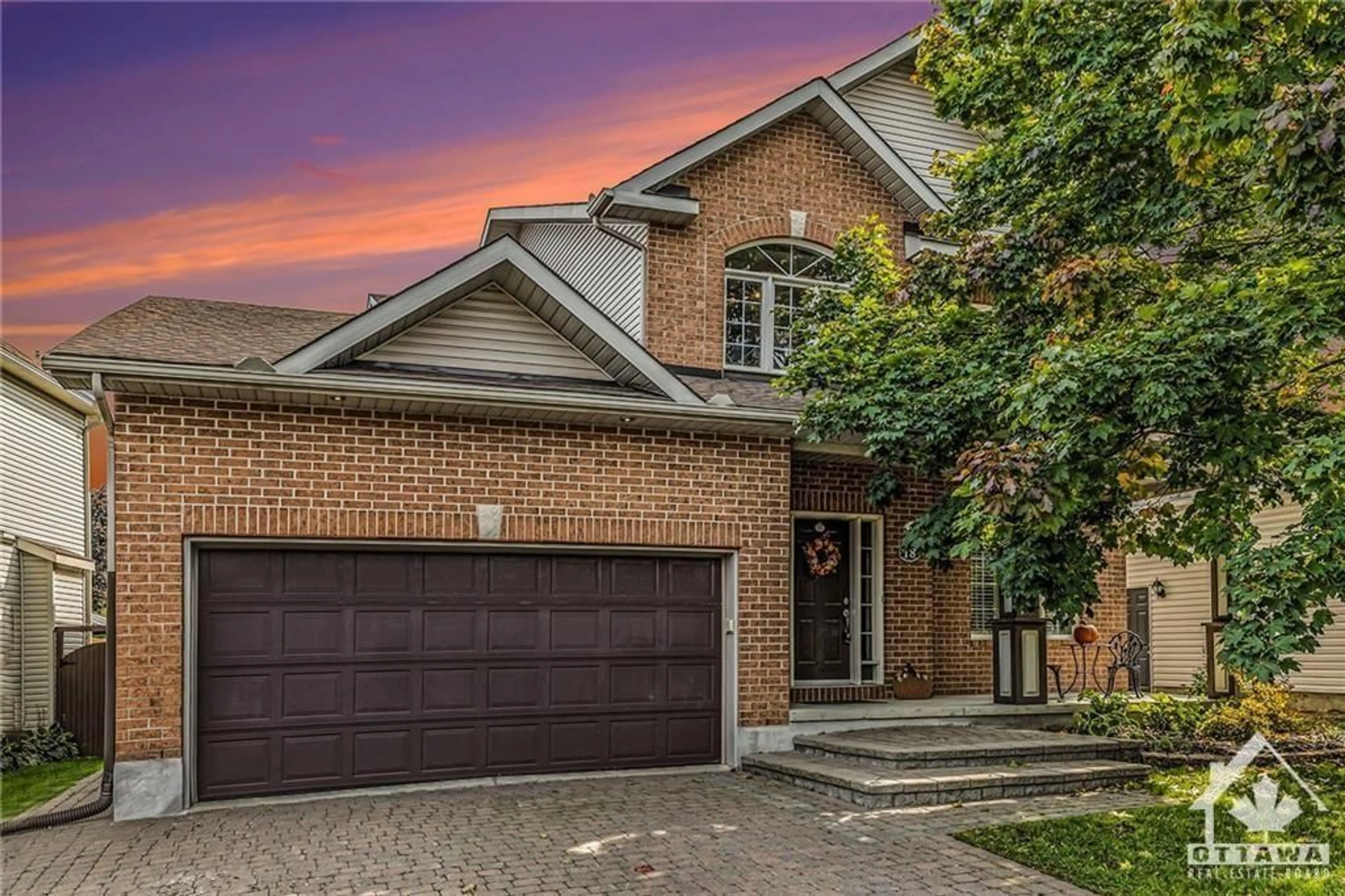 Home with brick exterior material for 18 HARRY DOUGLAS Dr, Ottawa Ontario K2S 1Z2