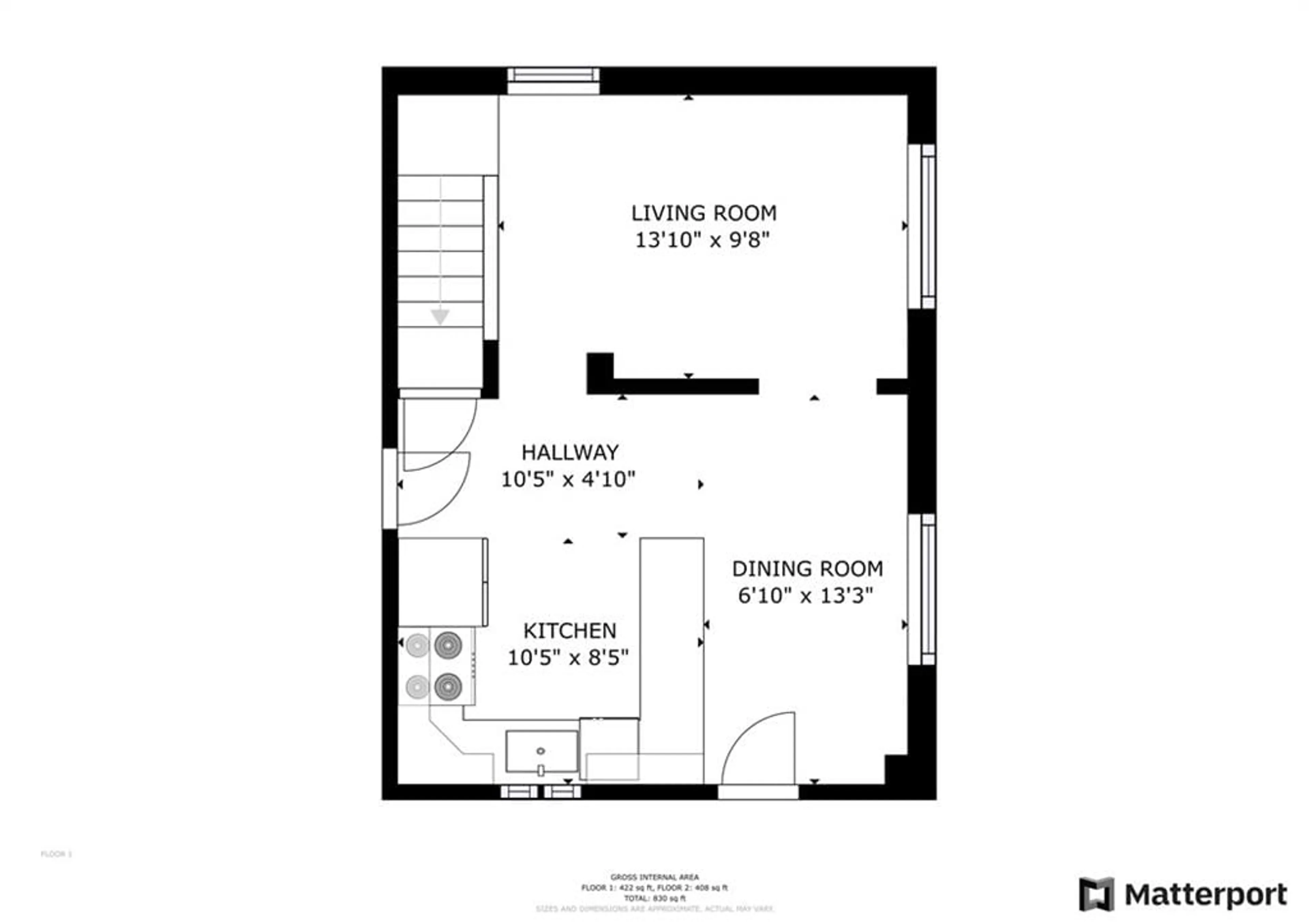 Floor plan for 3973 COUNTY 16 Rd, Fournier Ontario K0B 1G0