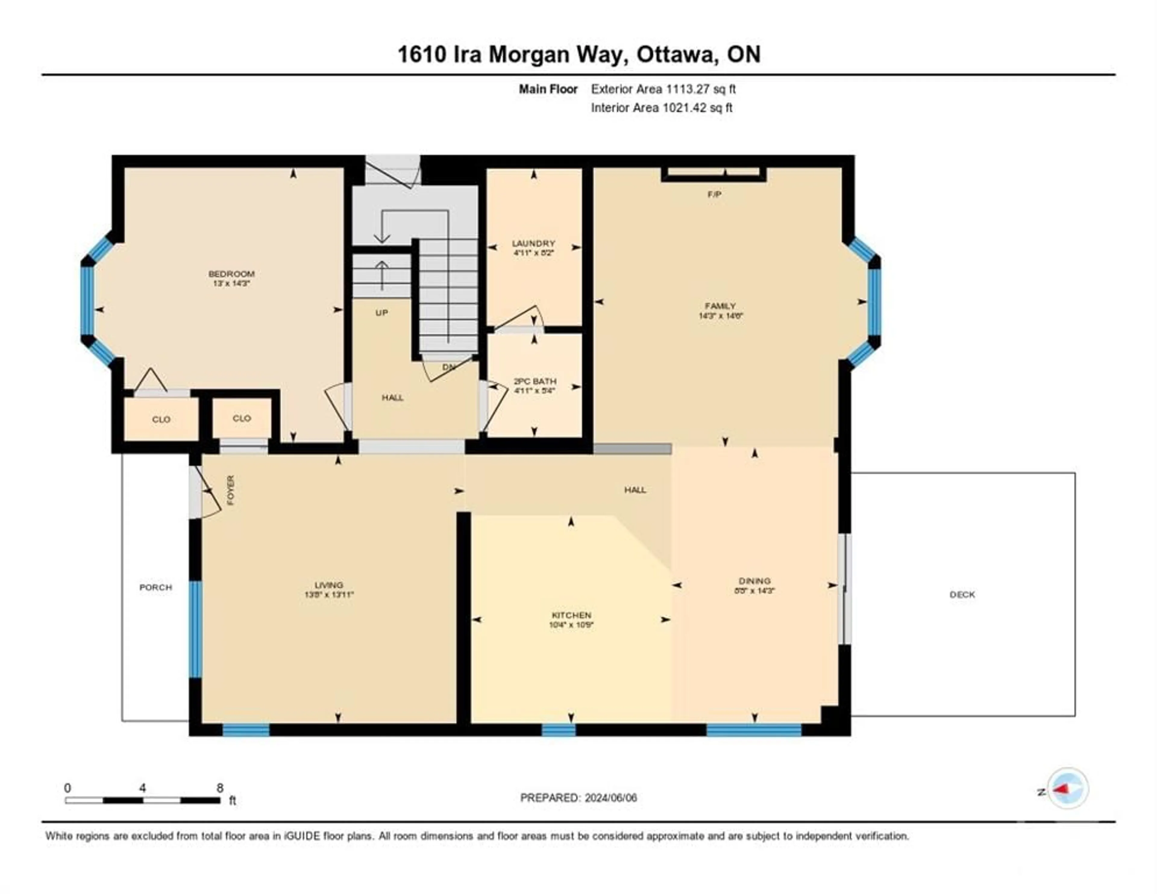 Floor plan for 1610 IRA MORGAN Way, Metcalfe Ontario K0A 2P0