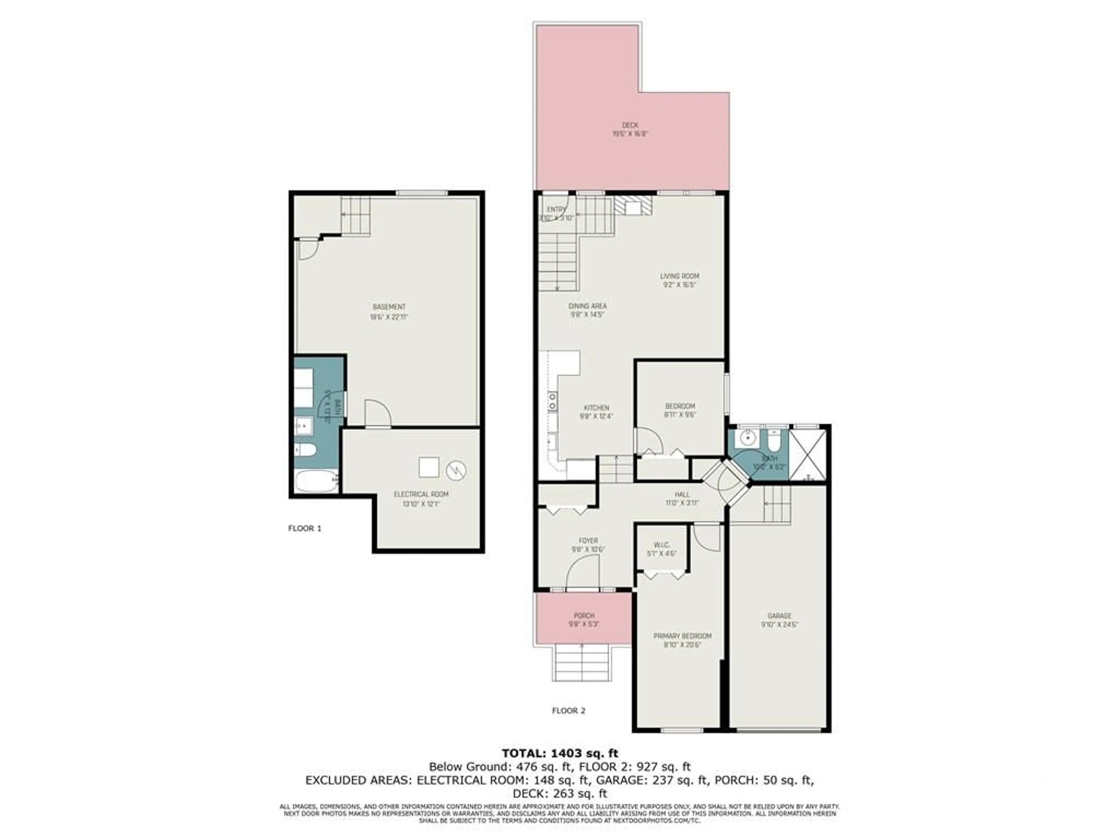 Floor plan for 638 DE L'EGLISE St, Ottawa Ontario K1K 3K2