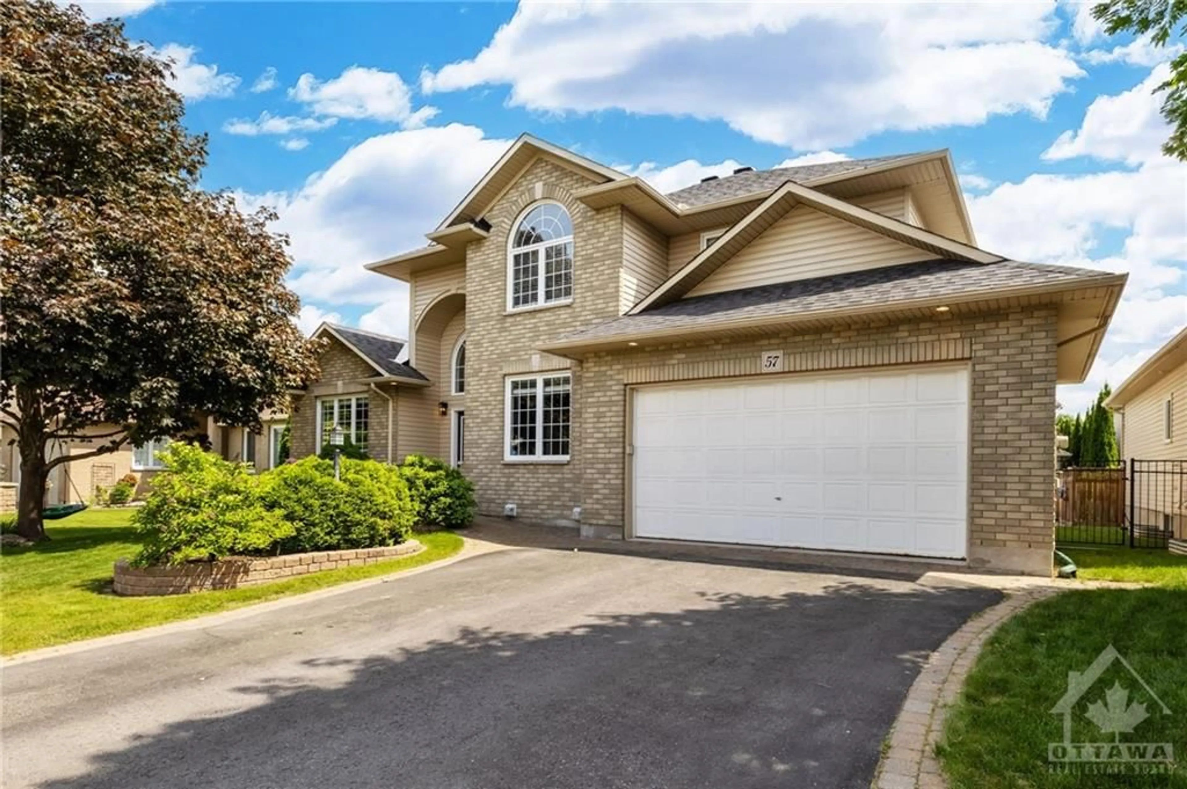 Frontside or backside of a home for 57 CINNABAR Way, Stittsville Ontario K2S 1Y9