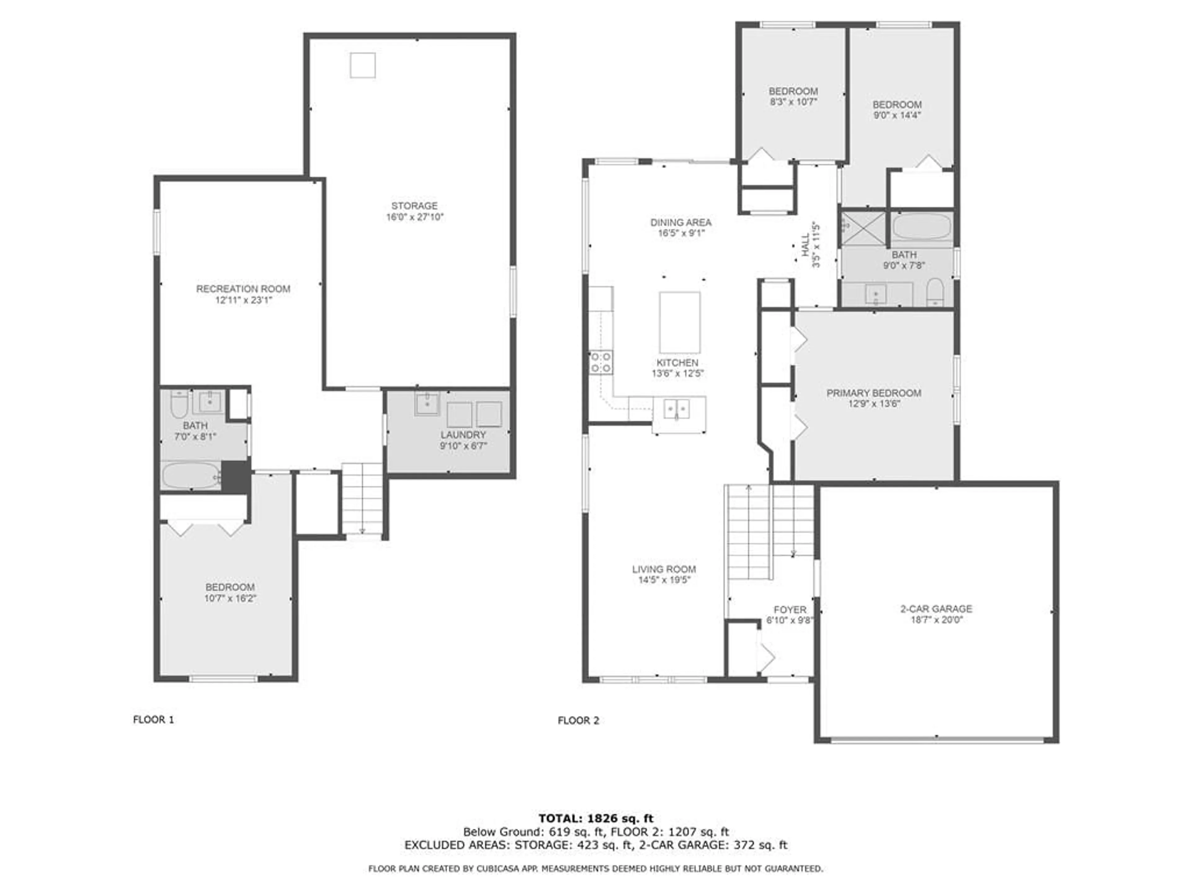 Floor plan for 2368 WATSON Cres, Cornwall Ontario K6H 7N2
