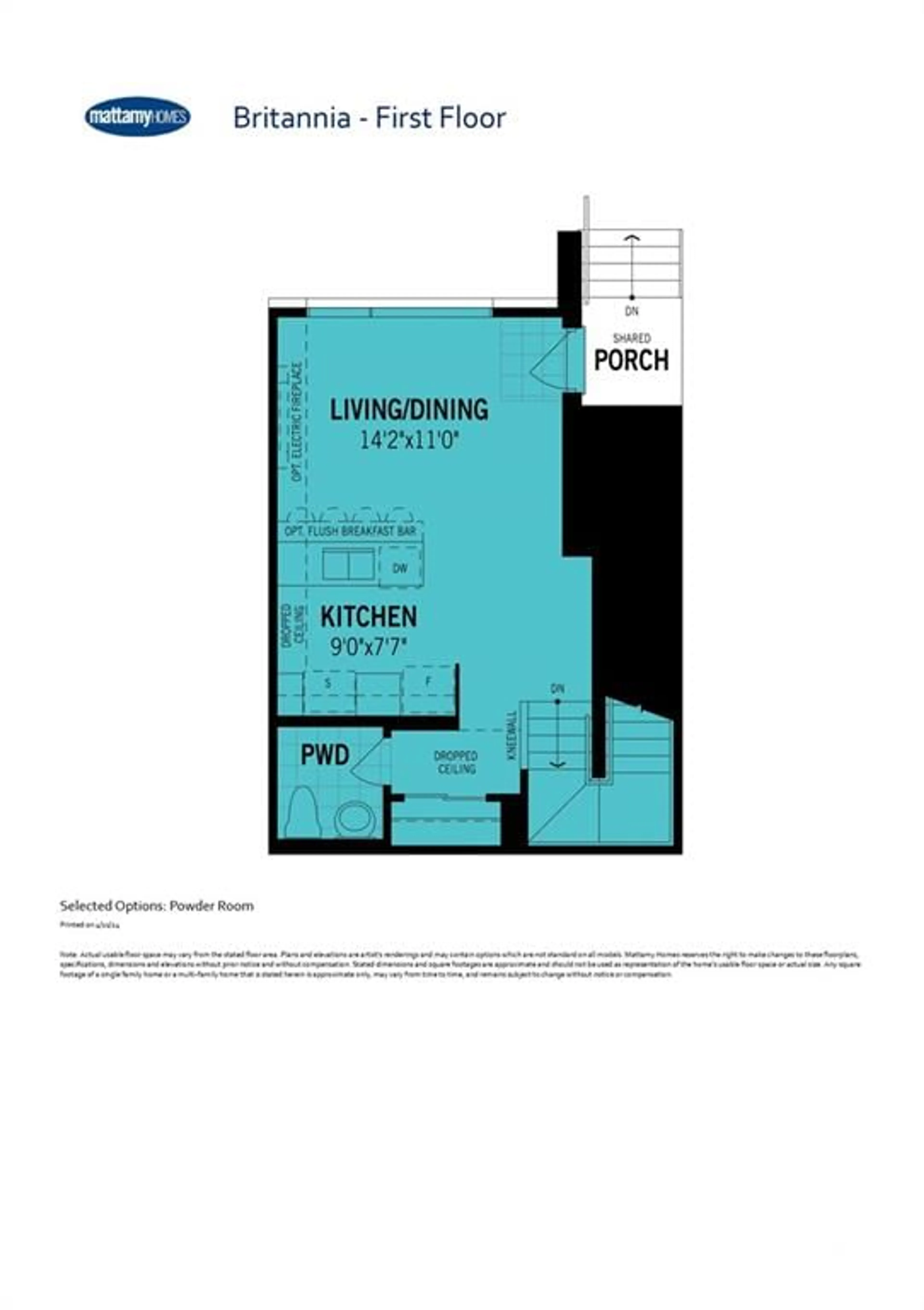 Floor plan for 716 MISHI Pvt, Ottawa Ontario K1K 0P2