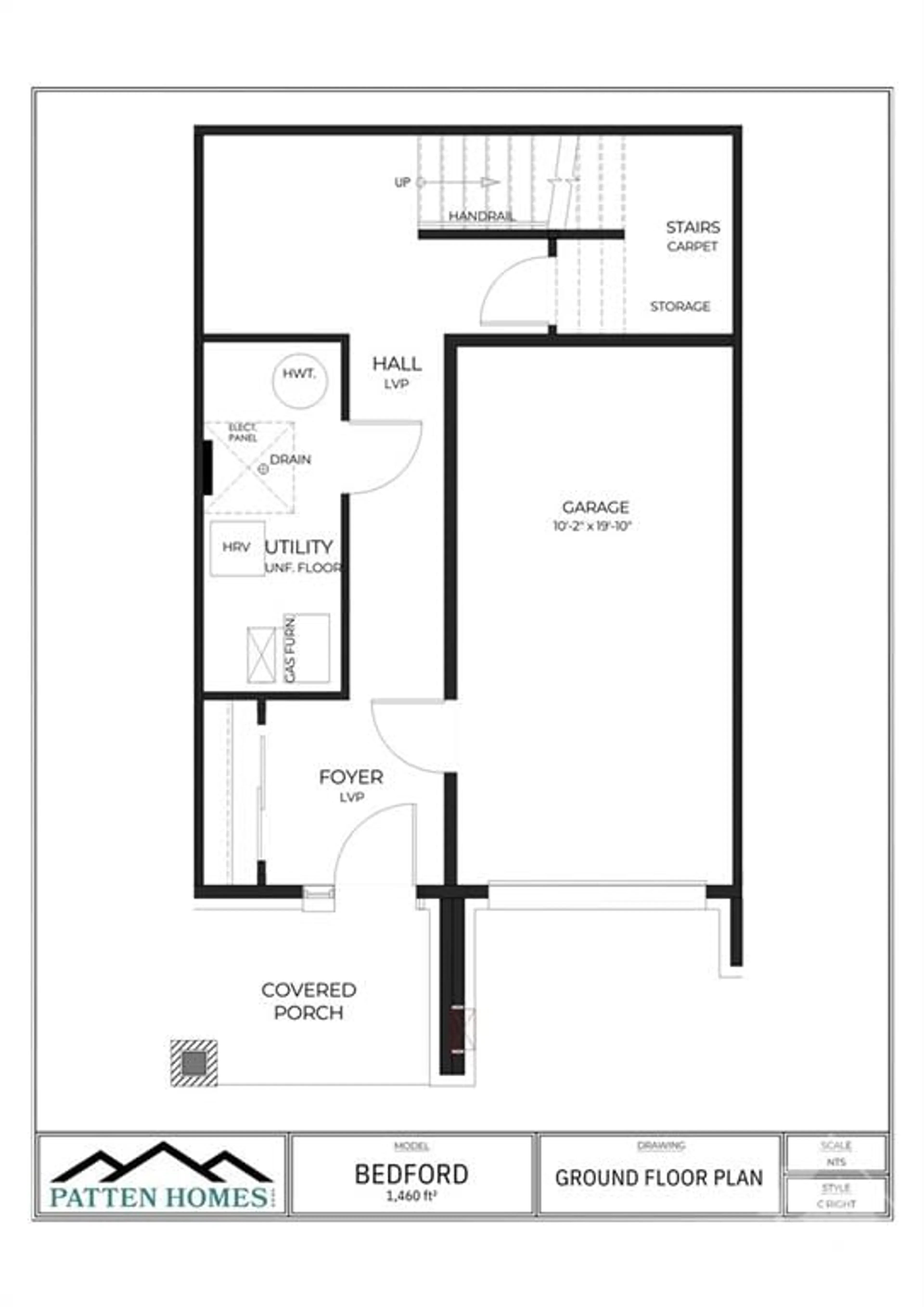 Floor plan for 1212 COPE Dr, Ottawa Ontario K2S 3C4