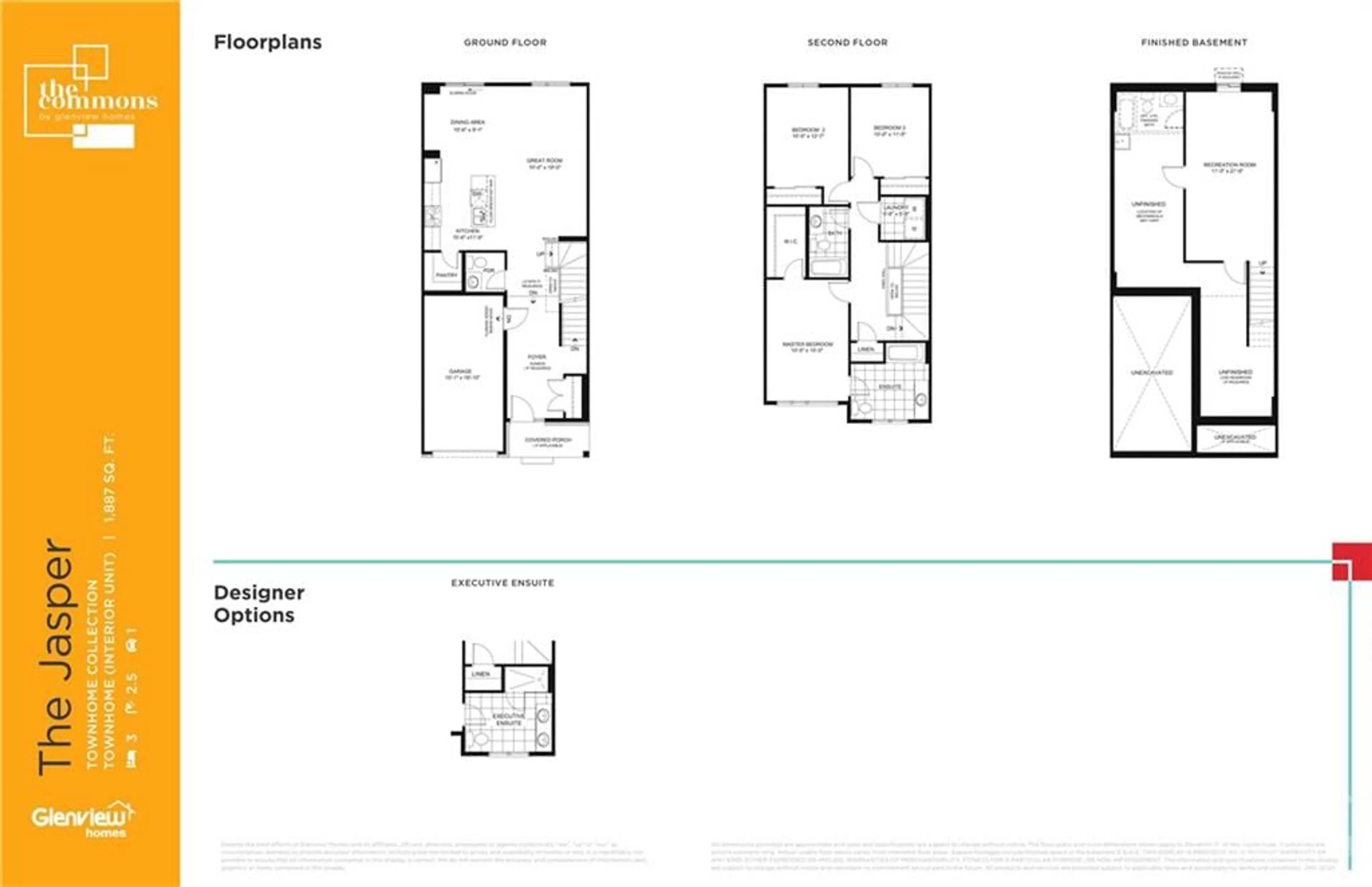 Floor plan for 1060 VENTUS Way, Orleans Ontario K1W 0T1