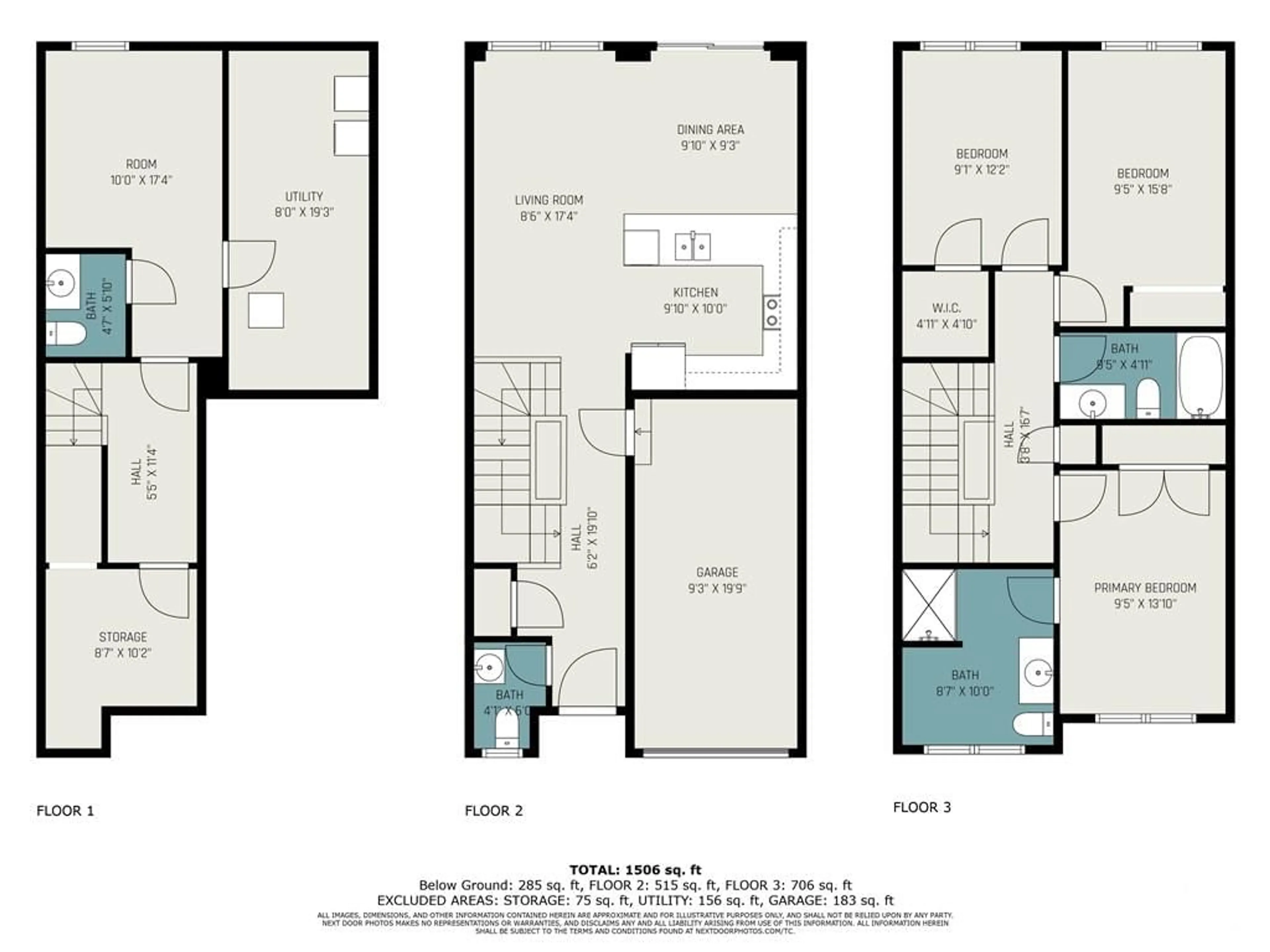 Floor plan for 194 CAMDEN Pvt, Ottawa Ontario K2J 4S2