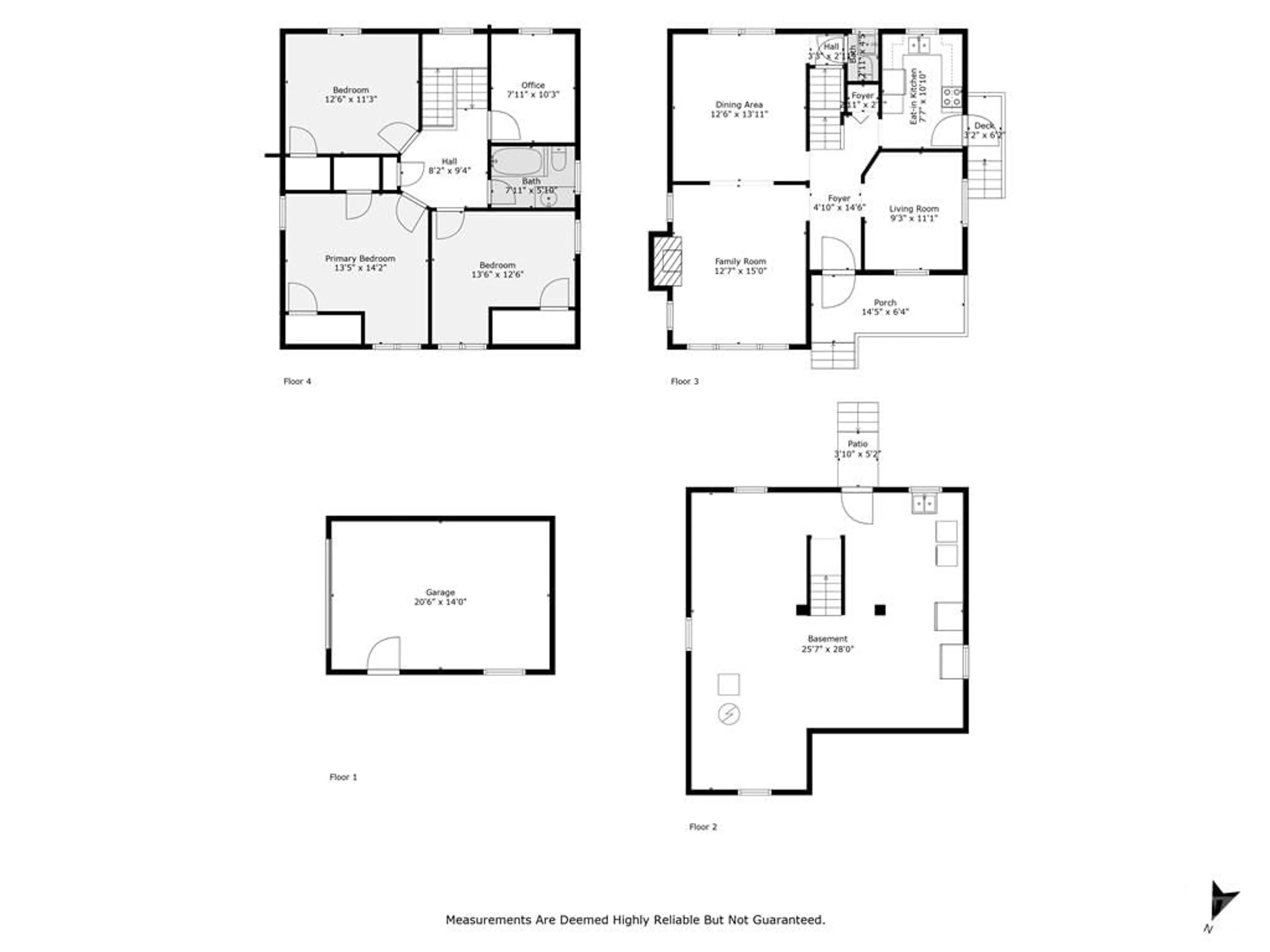 Floor plan for 266 SUNNYSIDE Ave, Ottawa Ontario K1S 0R7