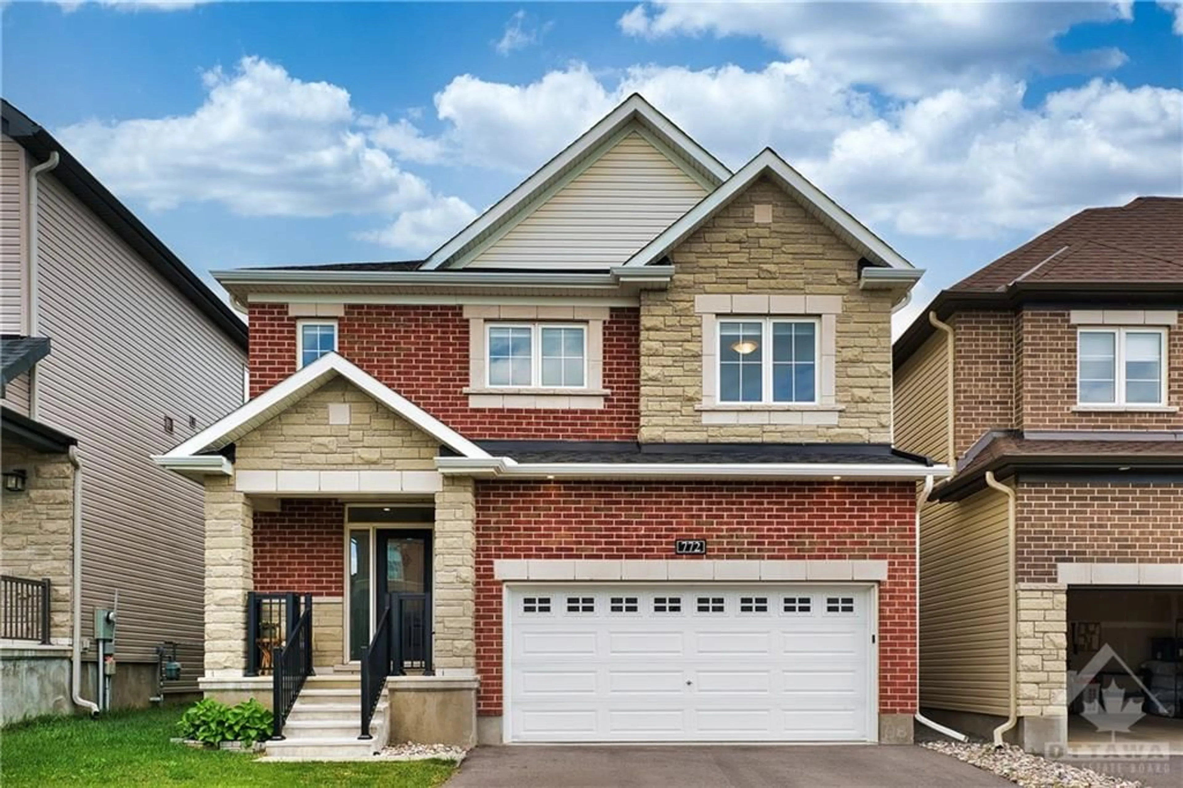 Home with brick exterior material for 772 CAPPAMORE Dr, Ottawa Ontario K2J 6V6