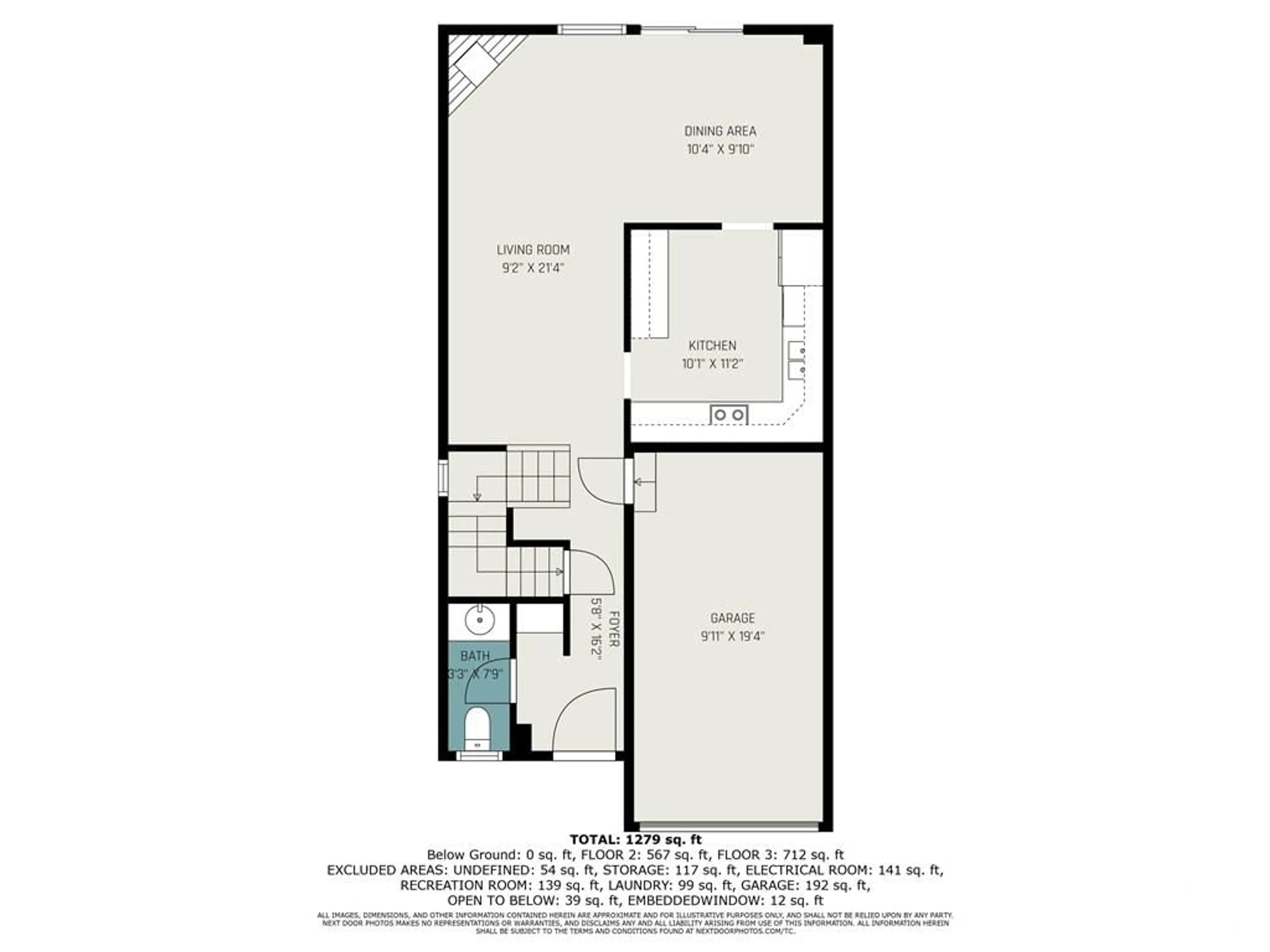 Floor plan for 333 VALADE Cres, Ottawa Ontario K4A 2X5