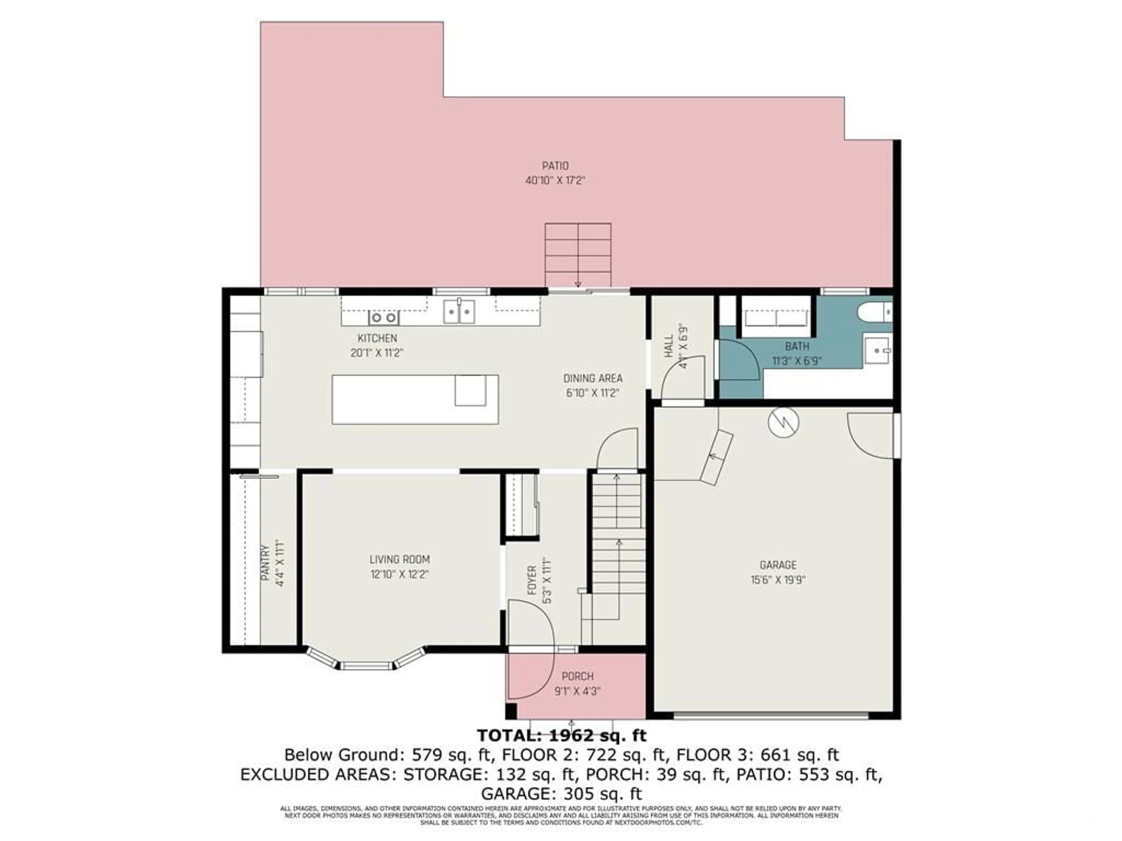 Floor plan for 15 LAPOINTE Blvd, Embrun Ontario K0A 1W0