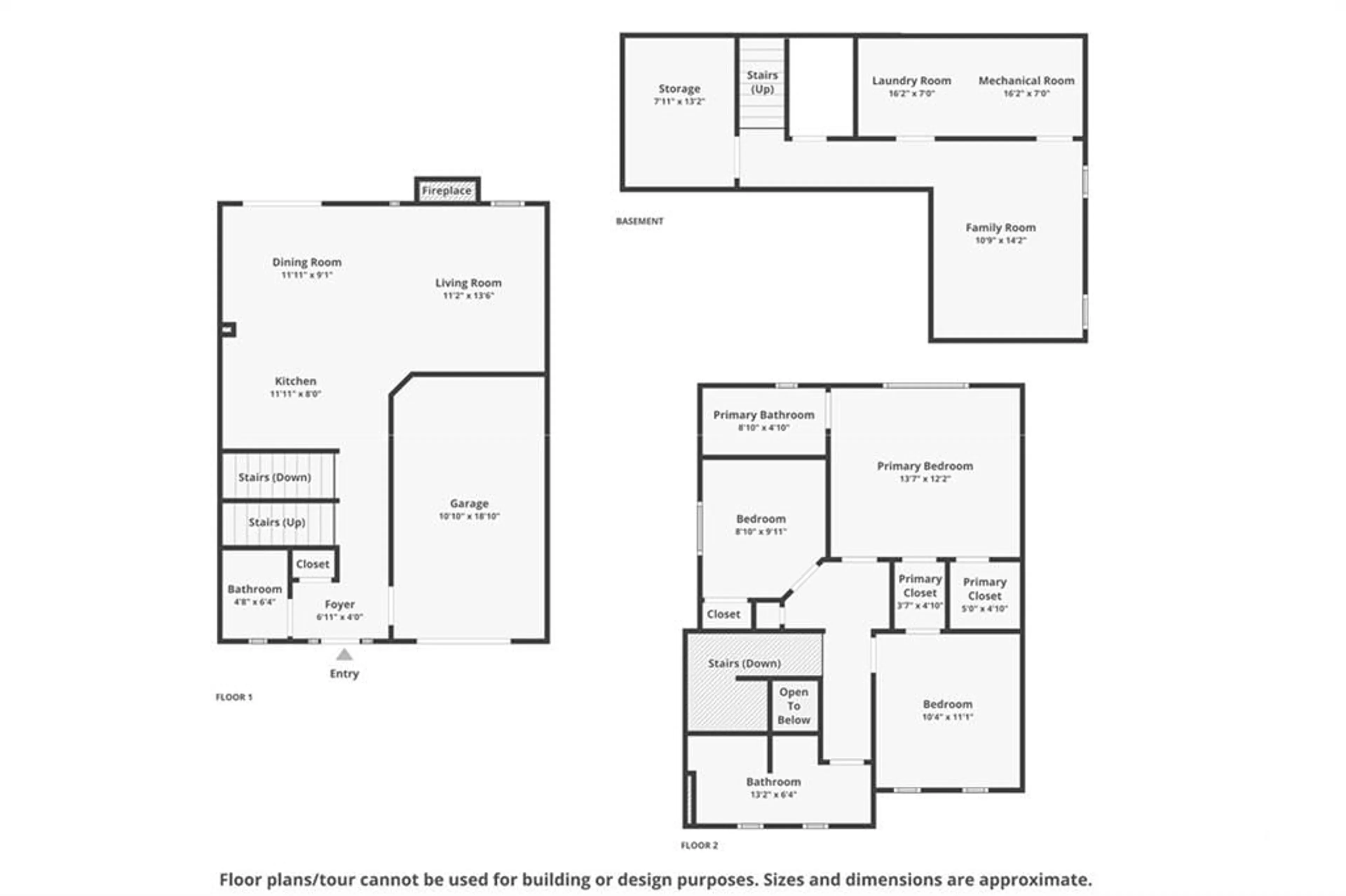 Floor plan for 321 MEADOWBREEZE Dr, Ottawa Ontario K2M 3A6