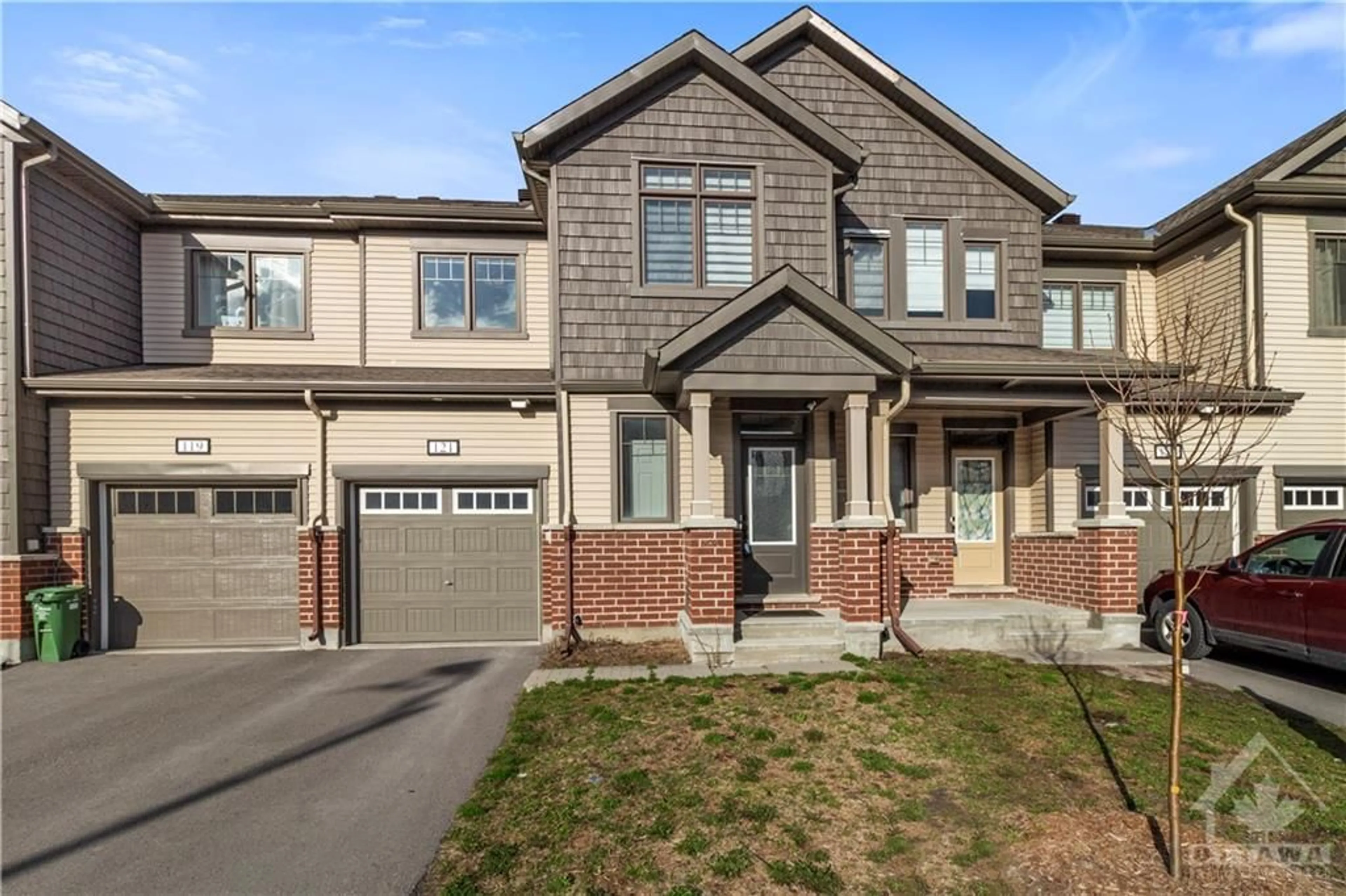 Home with brick exterior material for 121 UMBRA Pl, Ottawa Ontario K2J 6N7