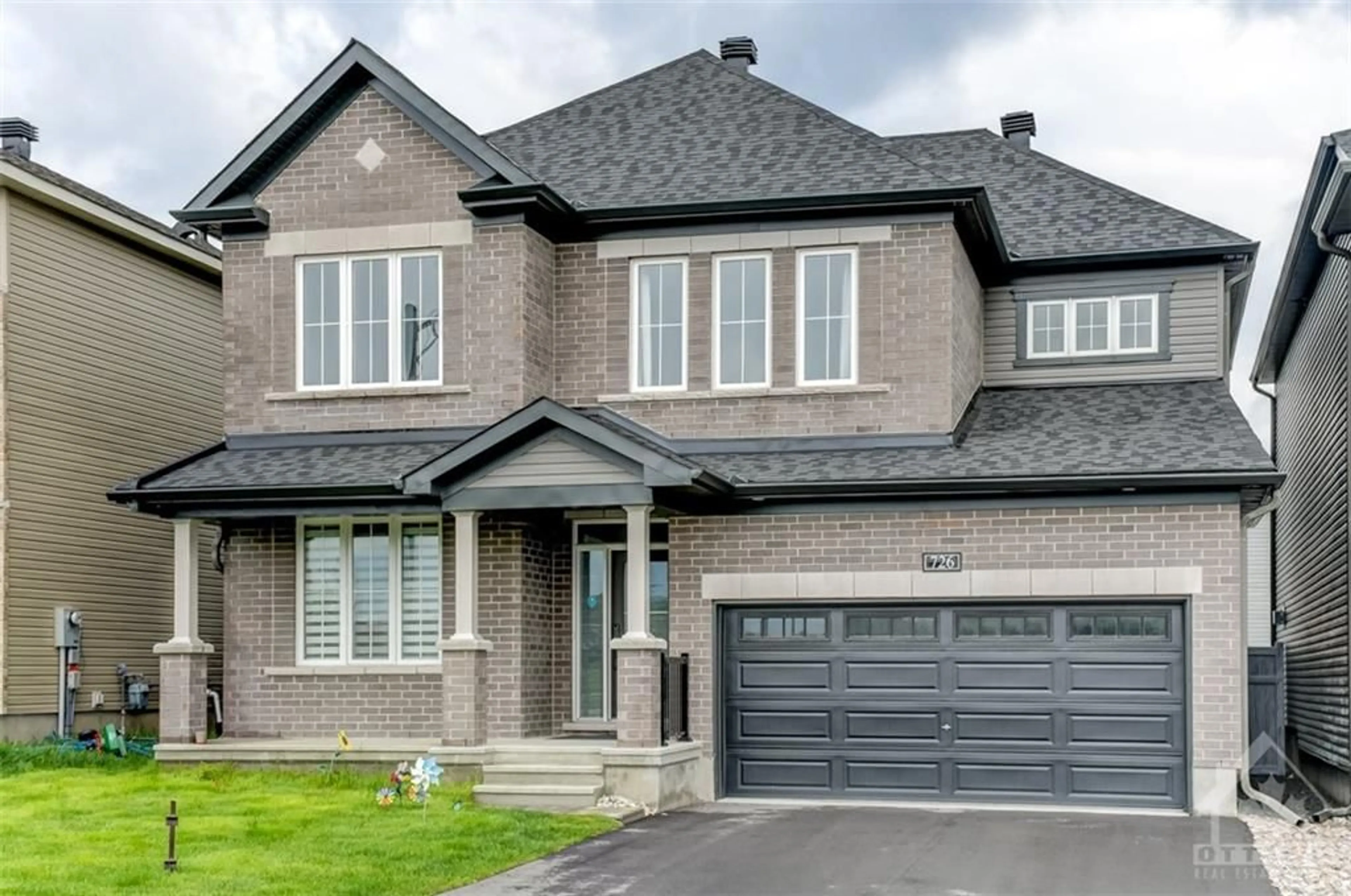 Home with brick exterior material for 726 CAPPAMORE Dr, Ottawa Ontario K2J 6W3