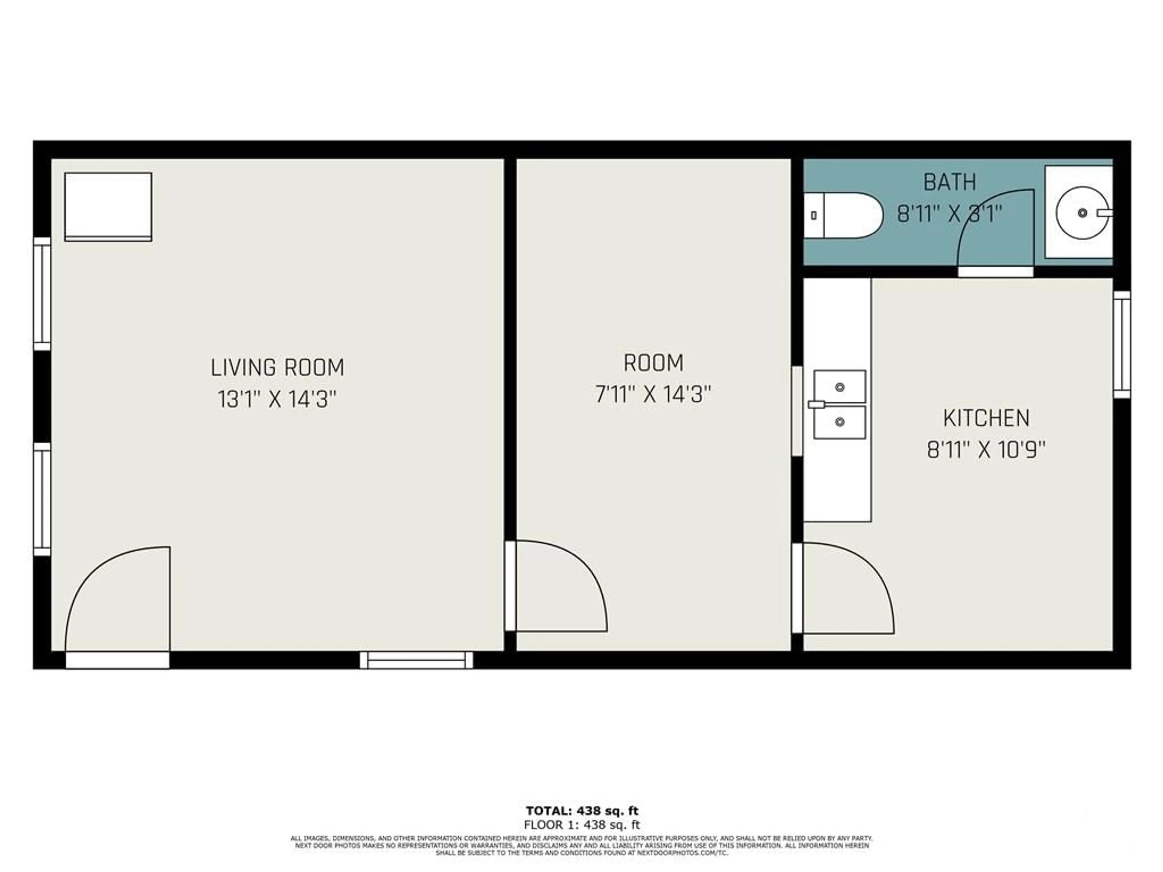 Floor plan for 1368 LABRIE Ave, Ottawa Ontario K1B 3M1