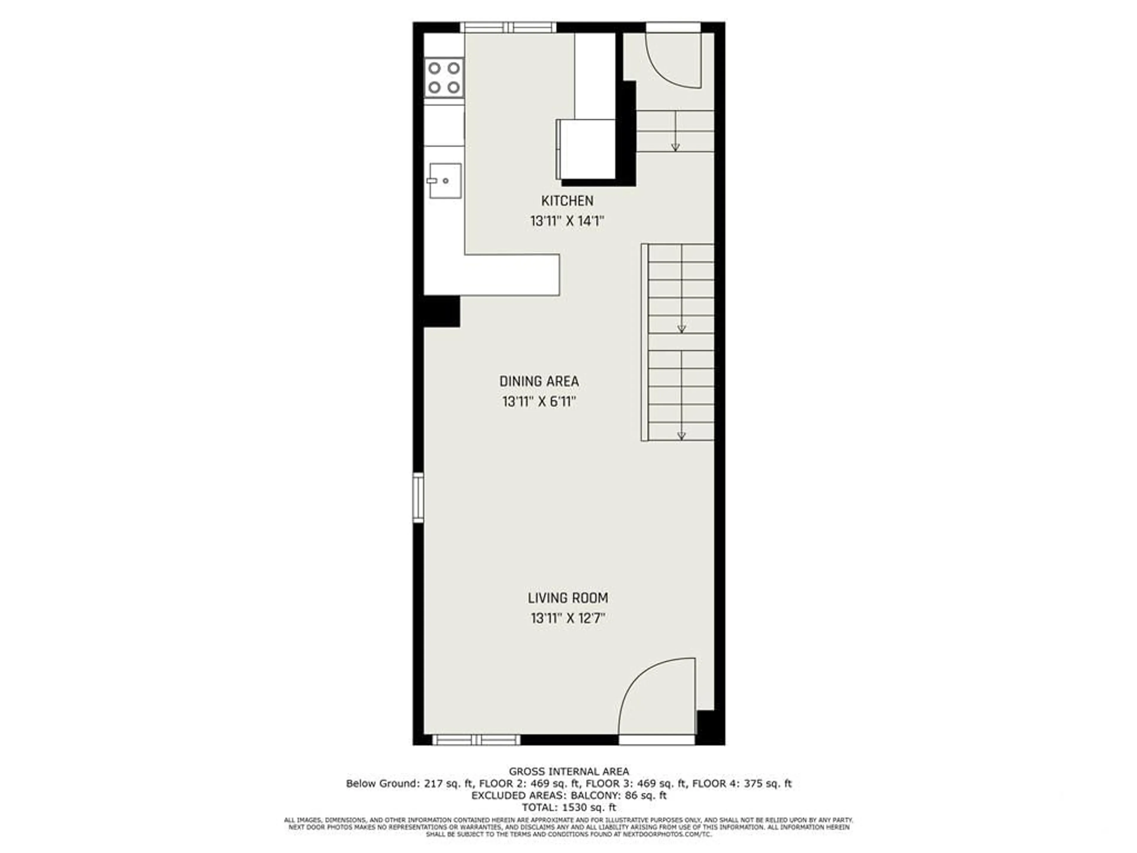 Floor plan for 454 CHURCHILL Ave, Ottawa Ontario K1Z 5E2