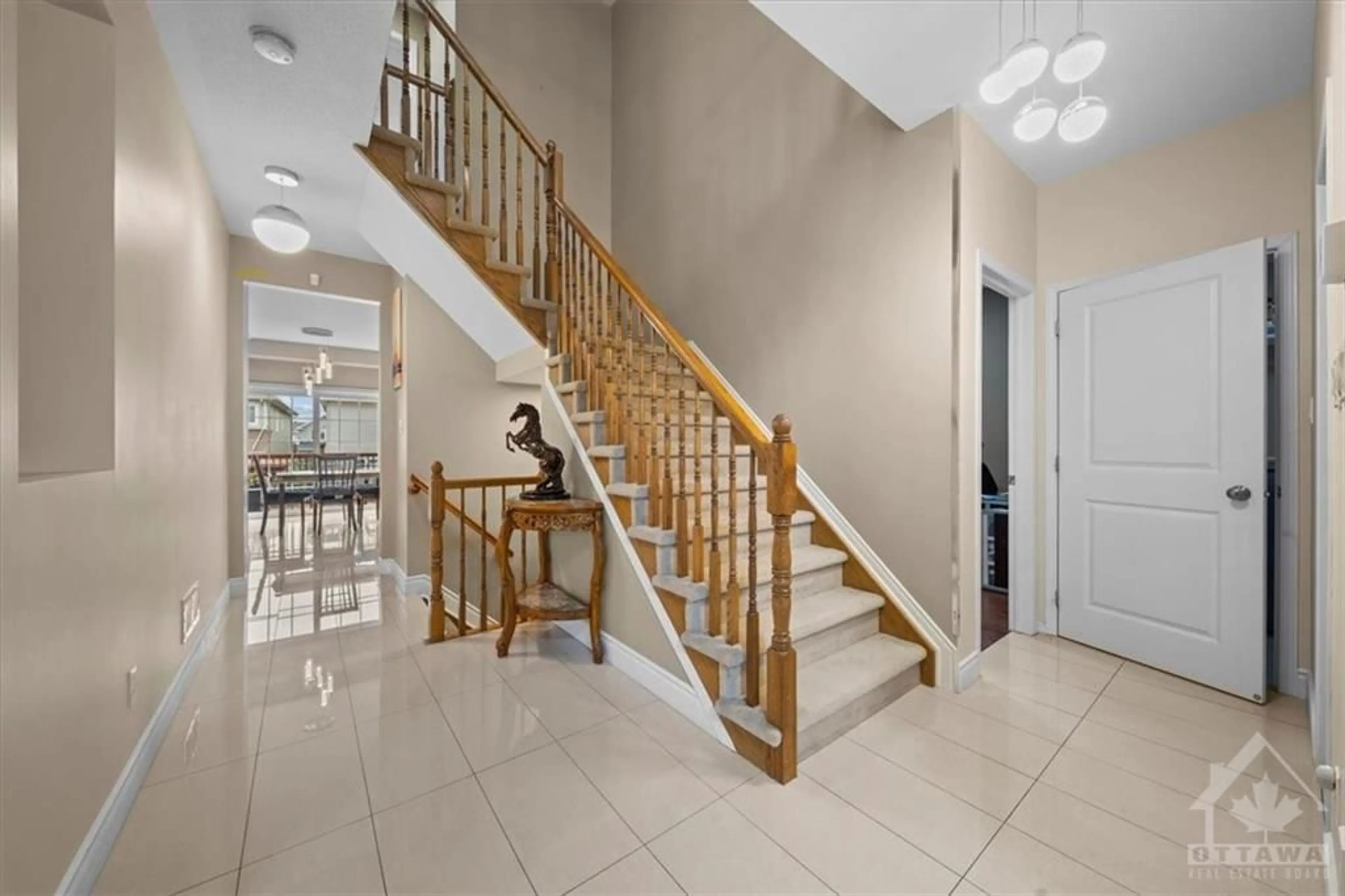 Indoor foyer, wood floors for 311 LECANTO Terr, Ottawa Ontario K2J 0M4