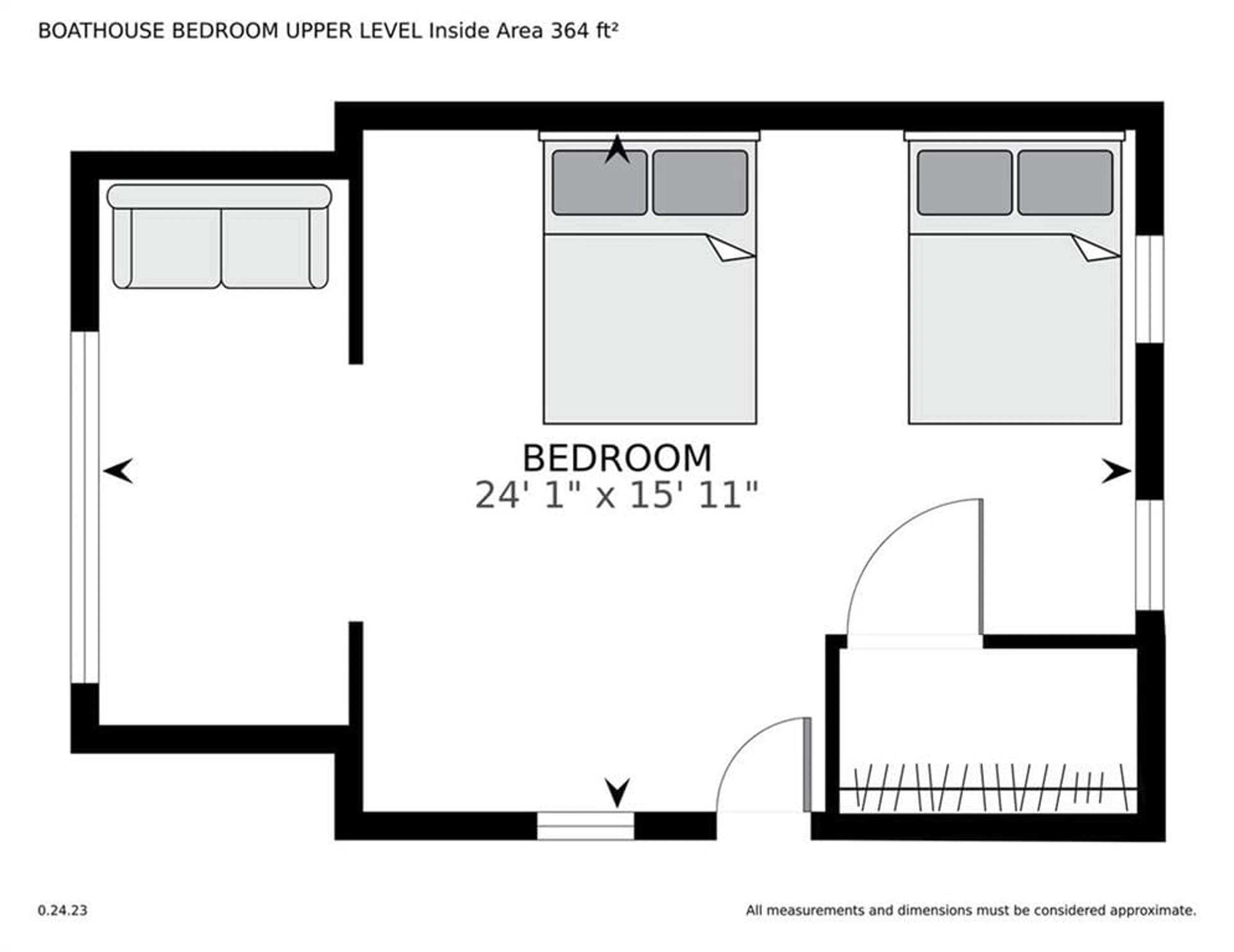 Floor plan for 1 FISHER Island, Athens Ontario K0E 1B0