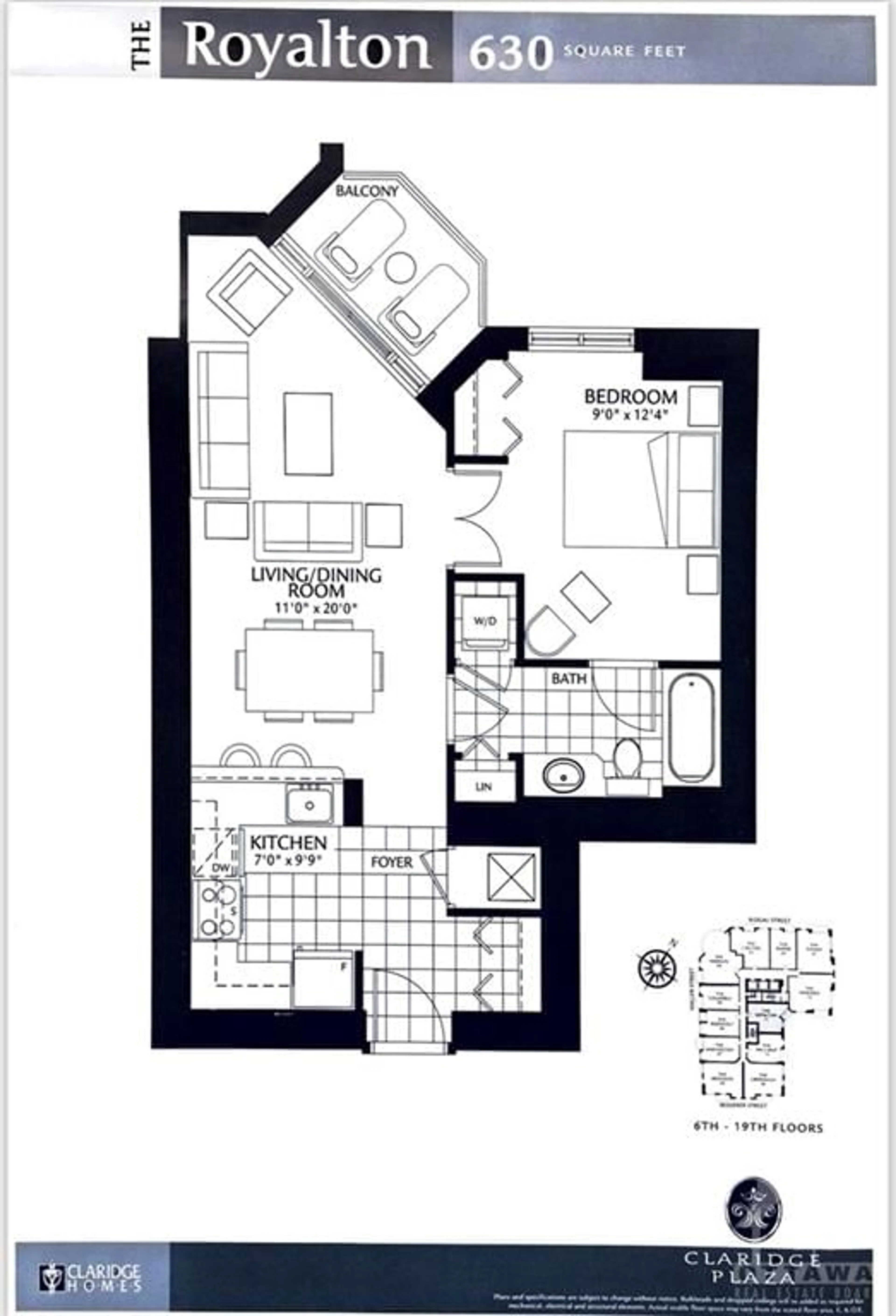 Floor plan for 234 RIDEAU St #210, Ottawa Ontario K1N 5Y3