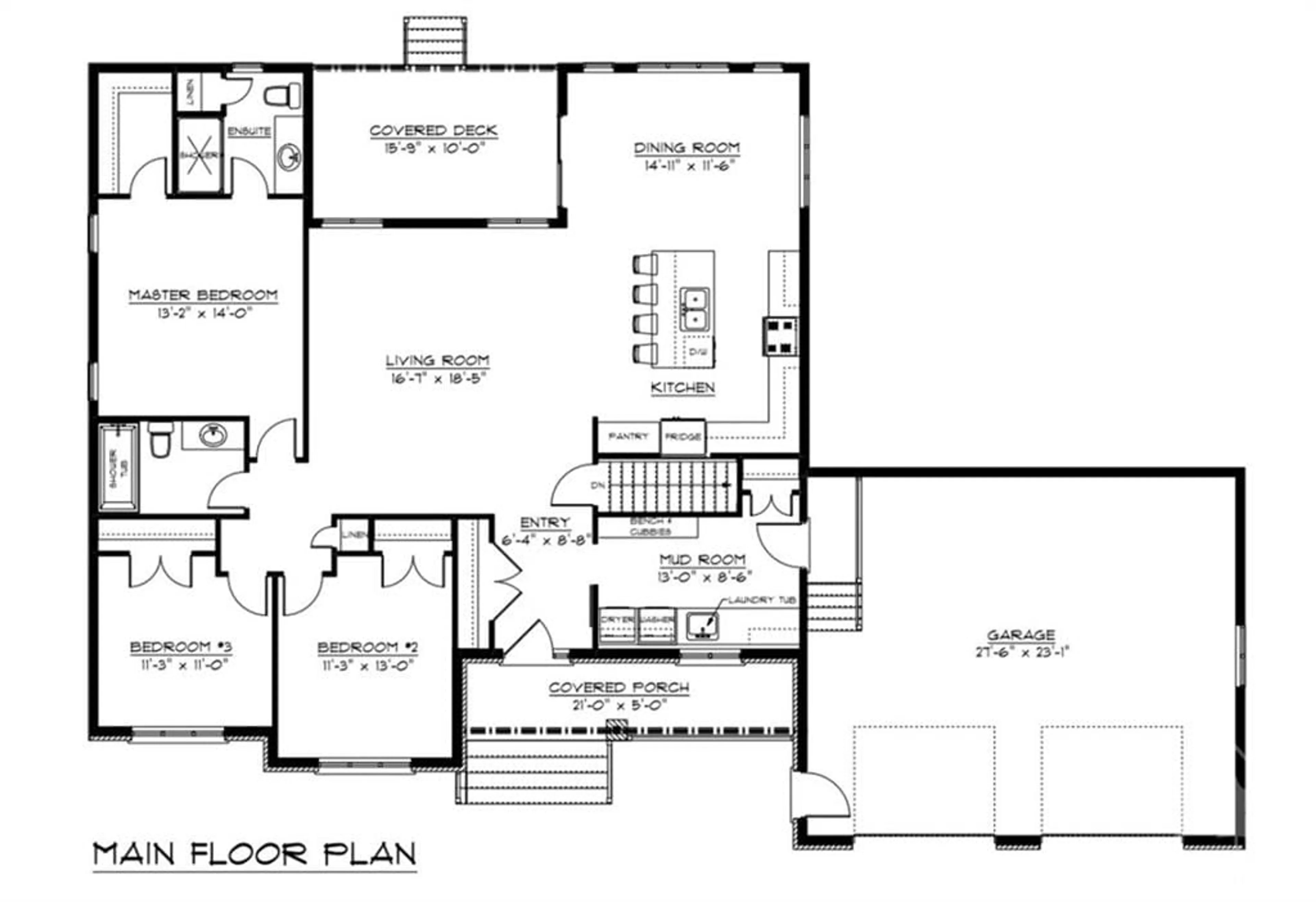 Floor plan for 132 OLD MINE Rd, Perth Ontario K7H 3C9