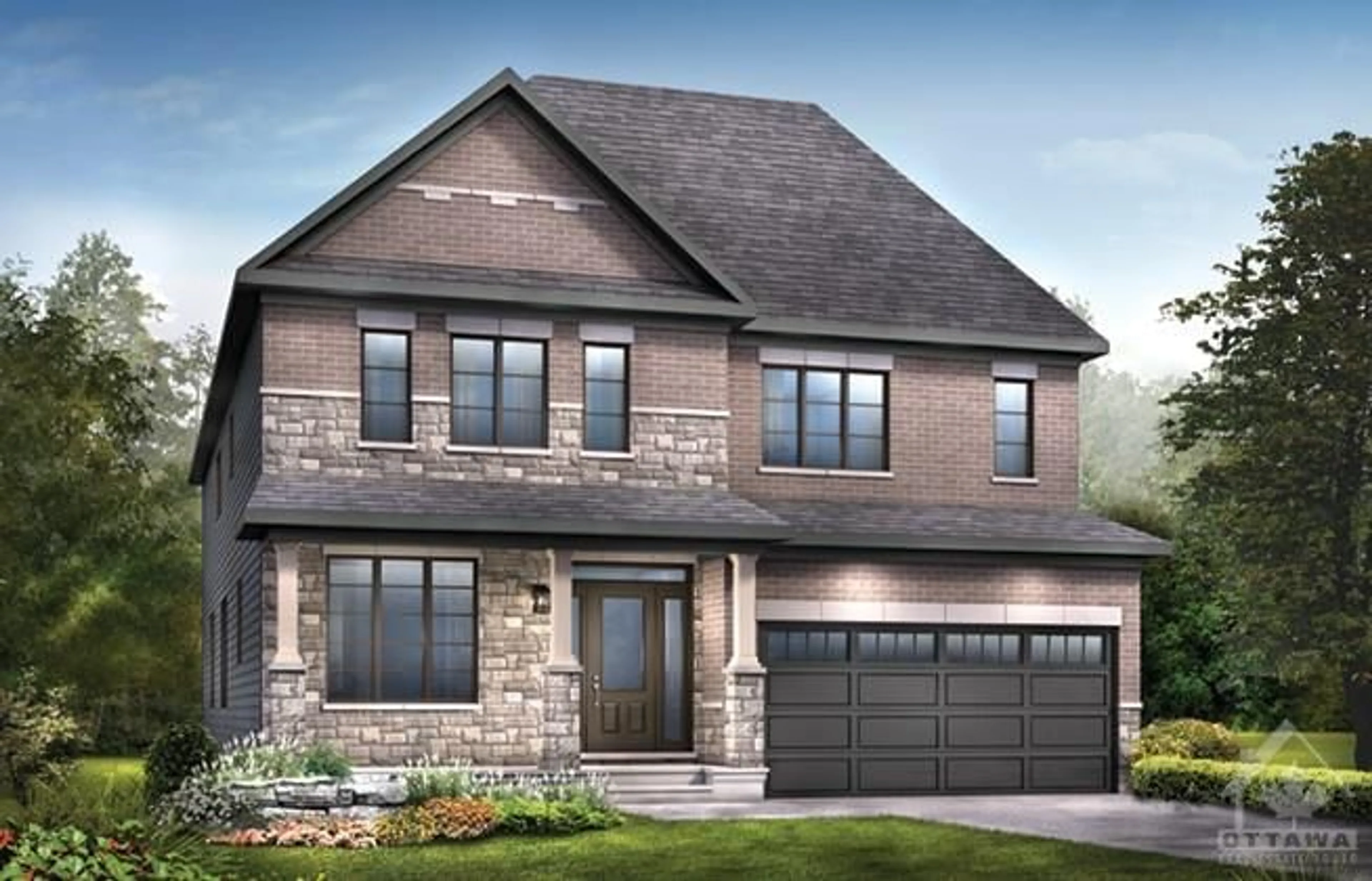 Home with brick exterior material for 622 INVER Lane, Ottawa Ontario K2J 7C4