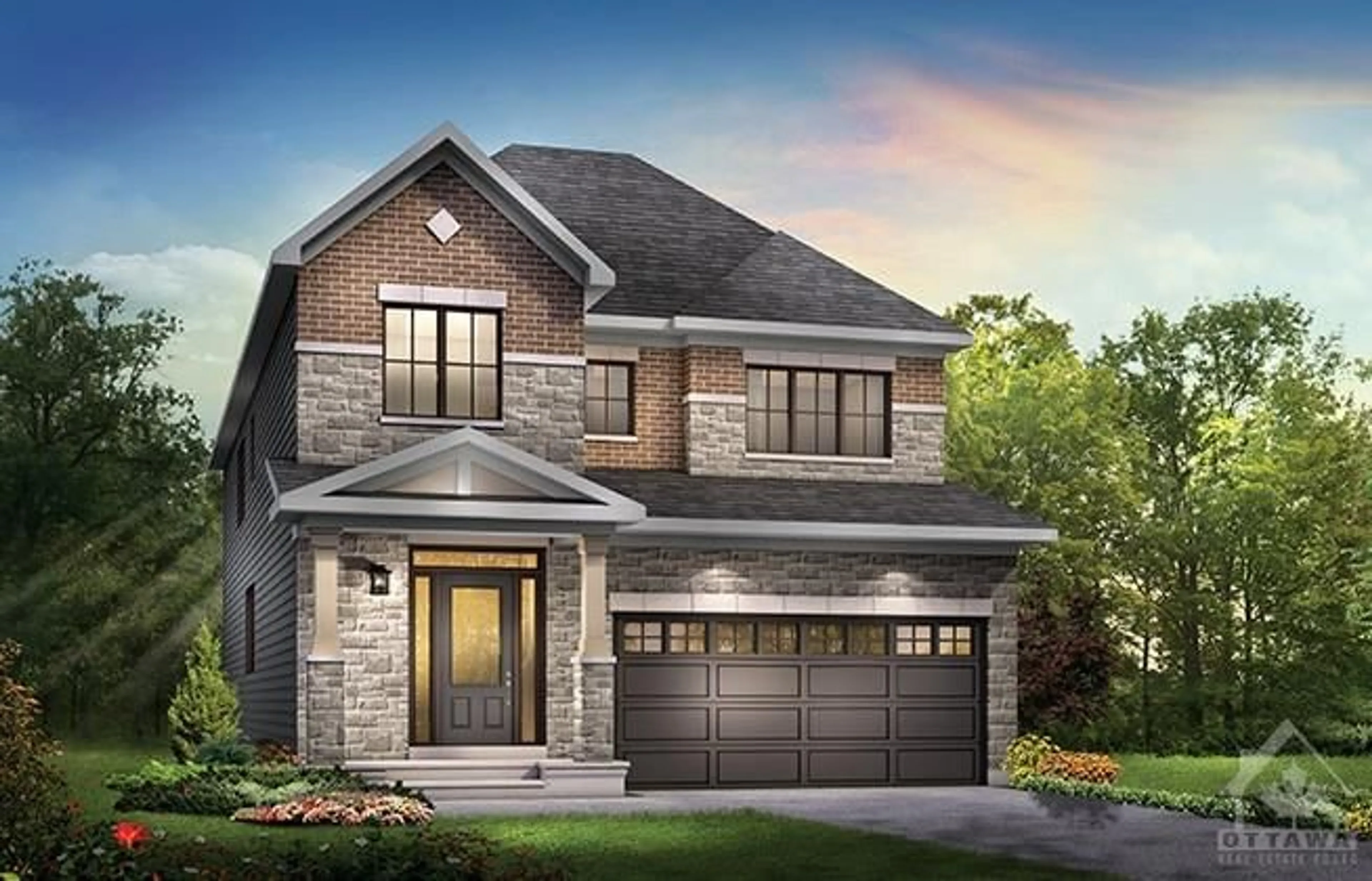 Home with brick exterior material for 630 INVER Lane, Ottawa Ontario K2J 7C4