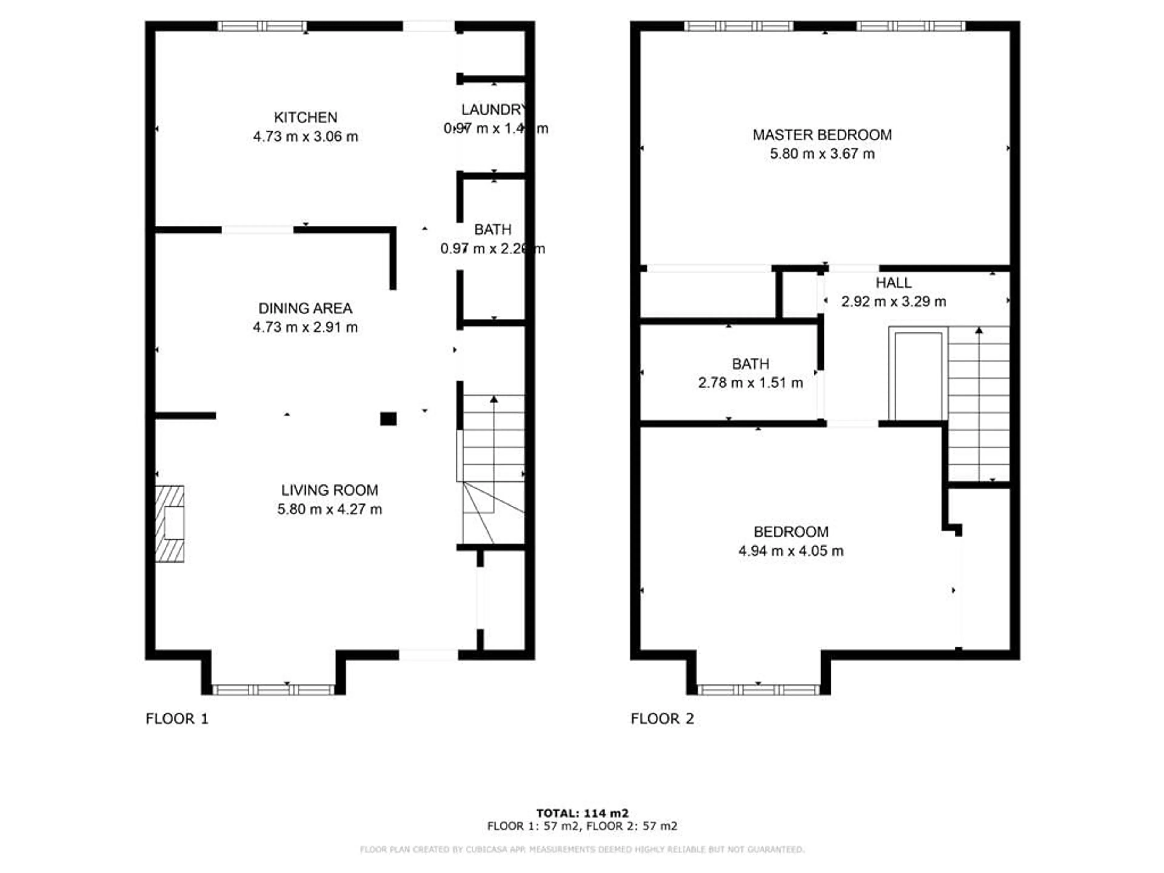 Floor plan for 627 SPENCE Ave #205, Hawkesbury Ontario K6A 3J4