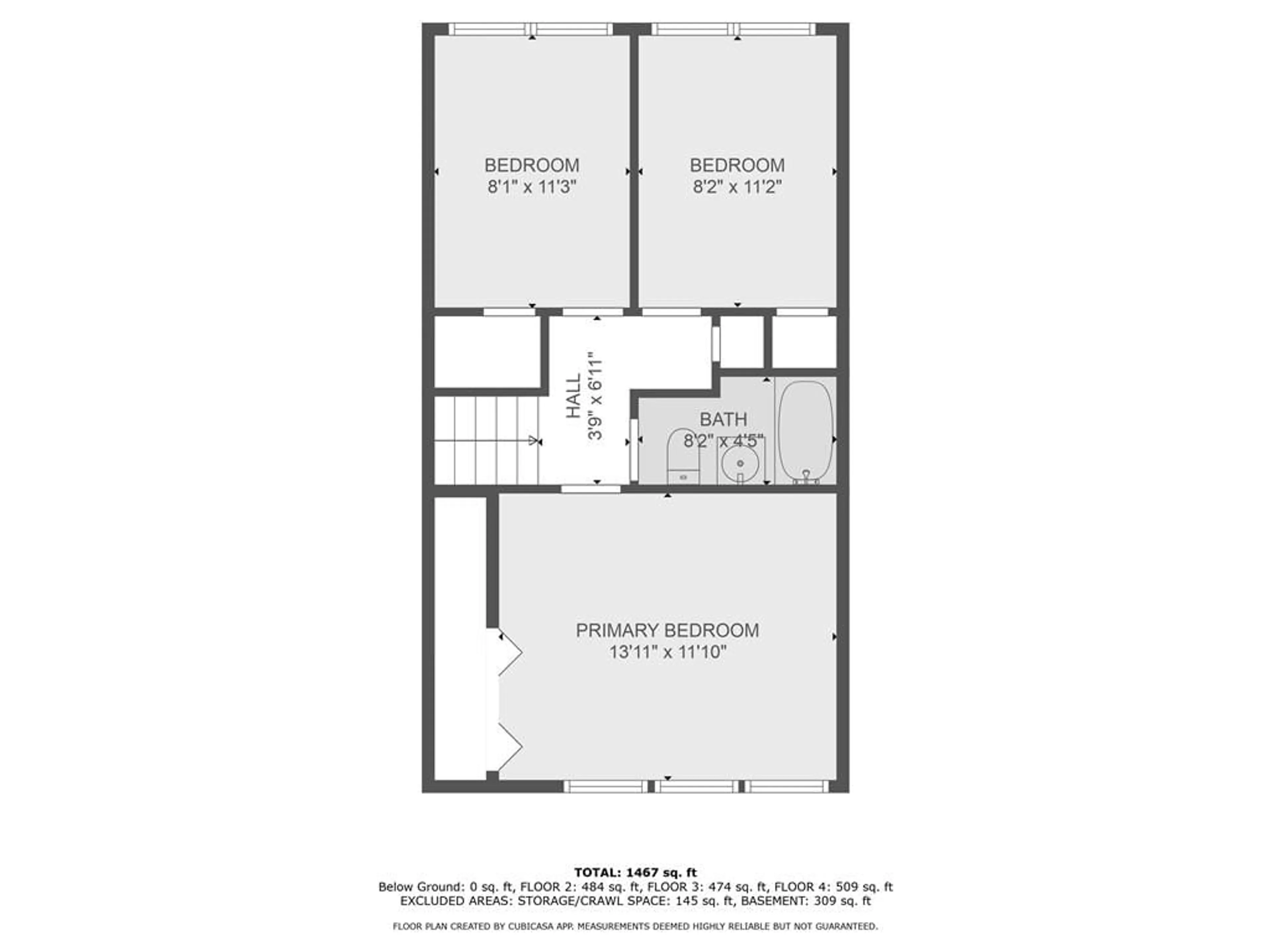 Floor plan for 1128 CARLETON St, Cornwall Ontario K6H 4Y7