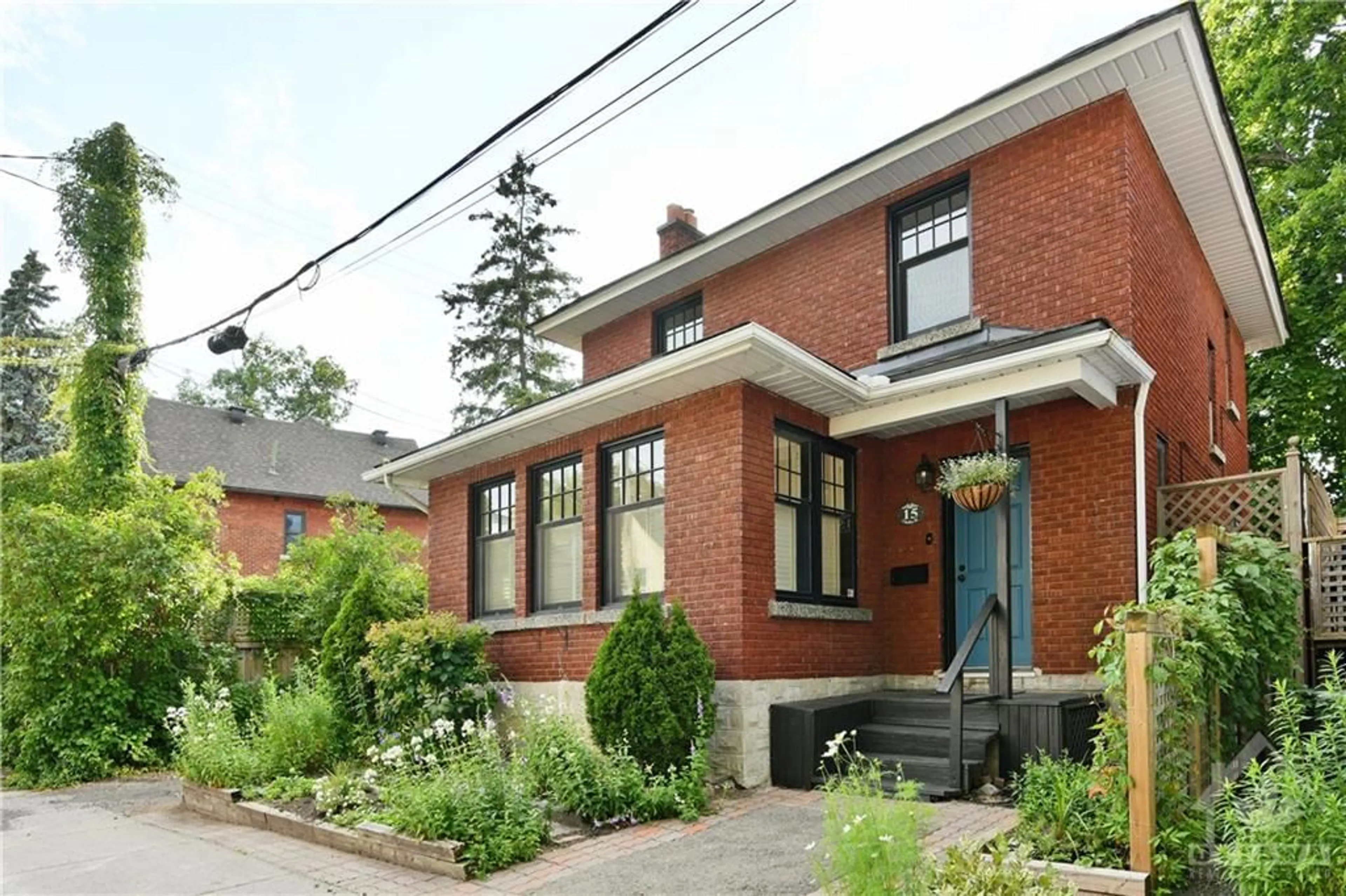 Home with brick exterior material for 15 CHESLEY St, Ottawa Ontario K1S 3C1